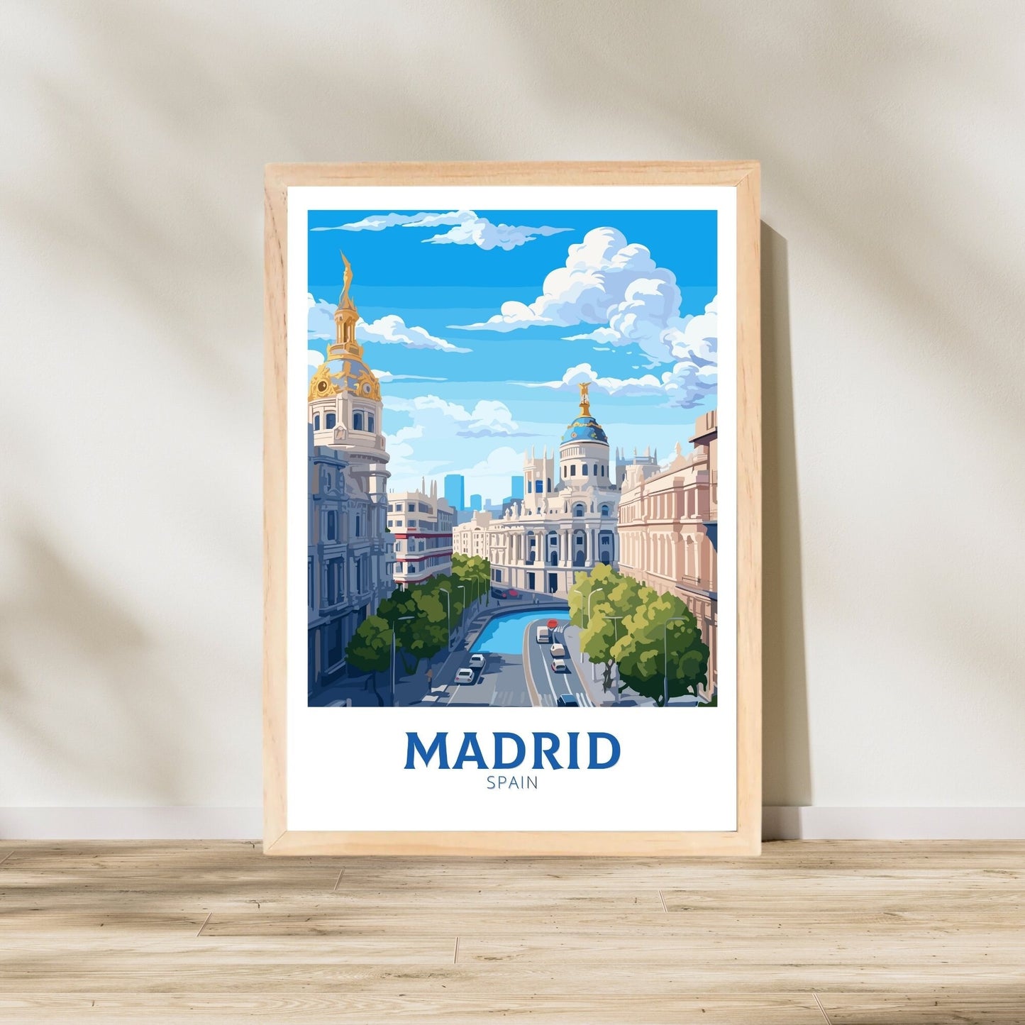 Madrid Poster