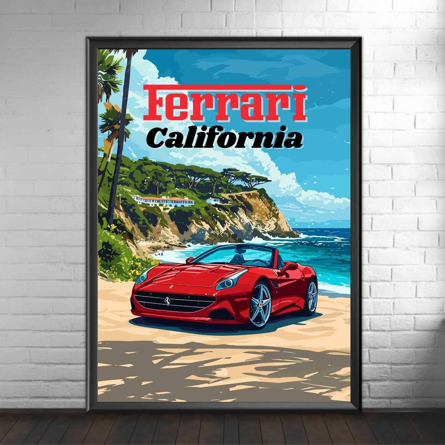Ferrari California Poster