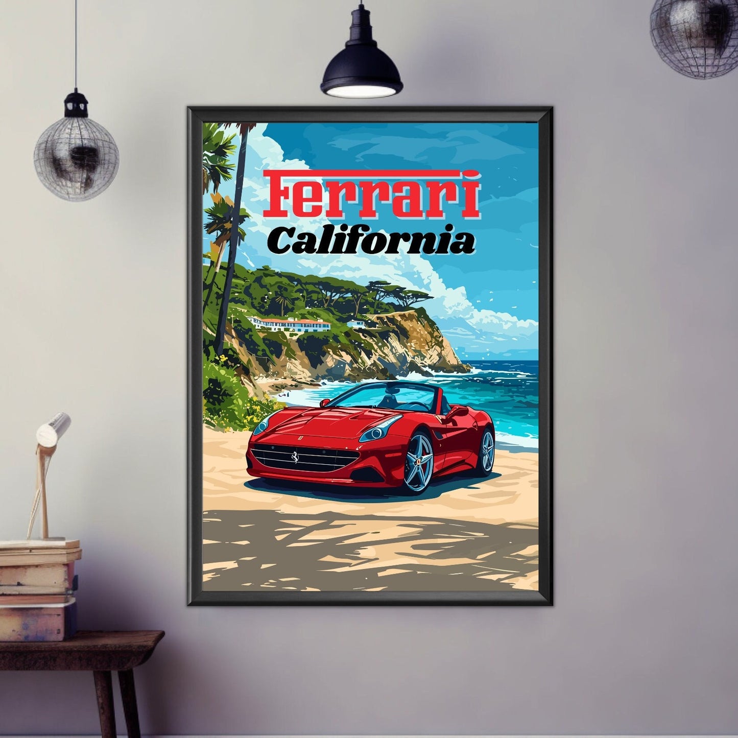 Ferrari California Poster