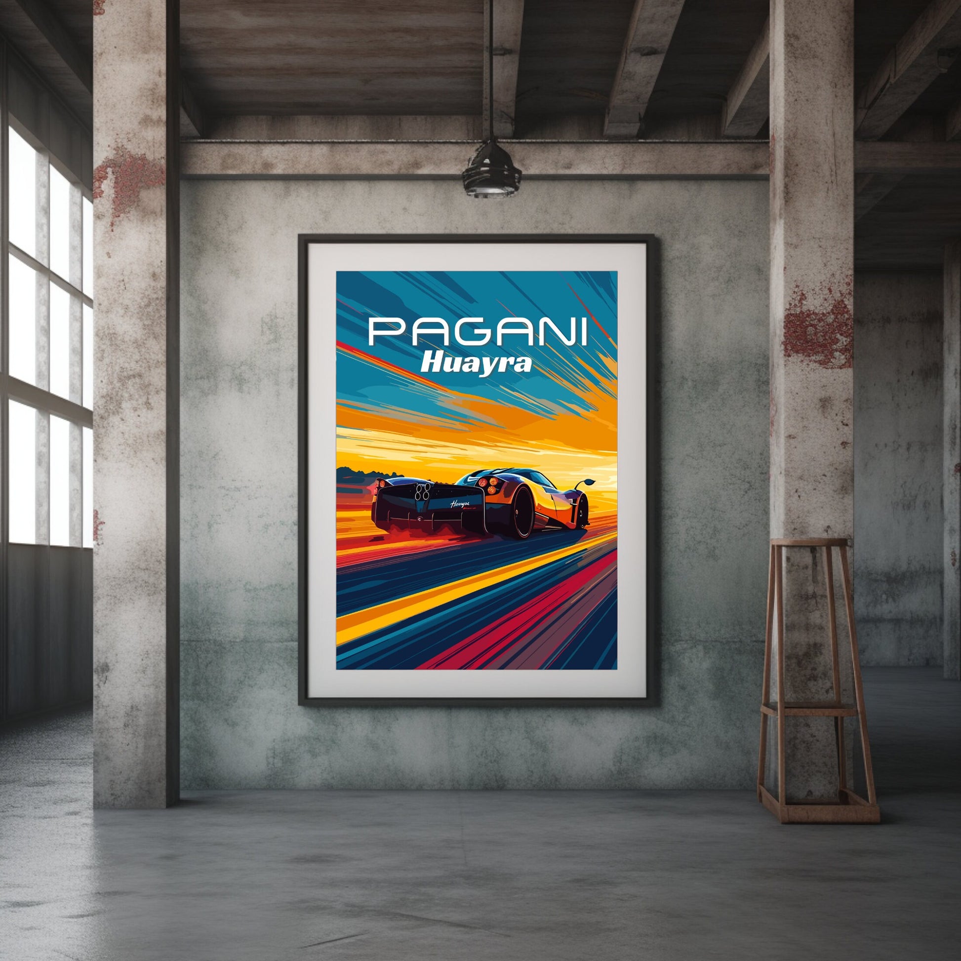 Pagani Huayra Print