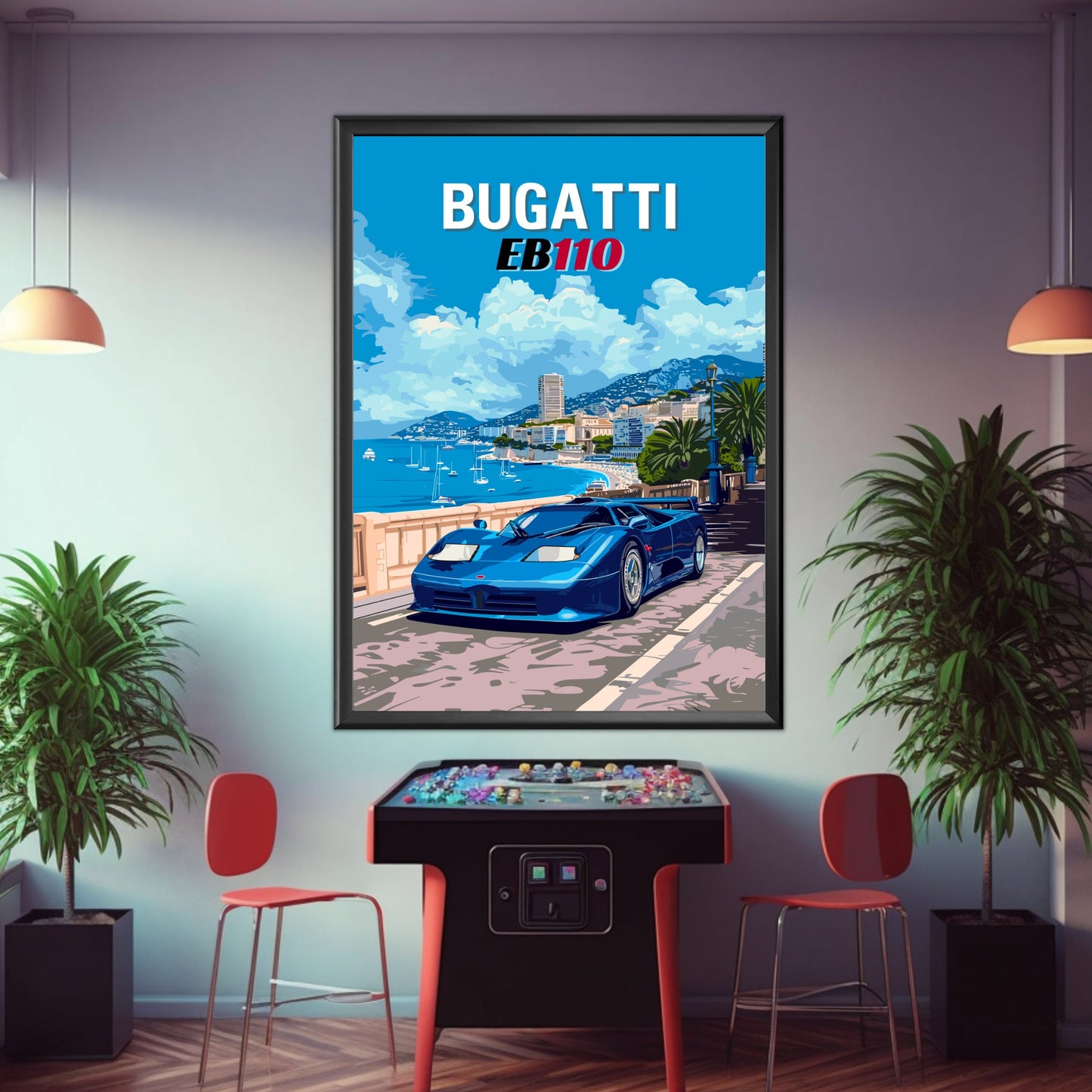 1990s Bugatti EB110 Print