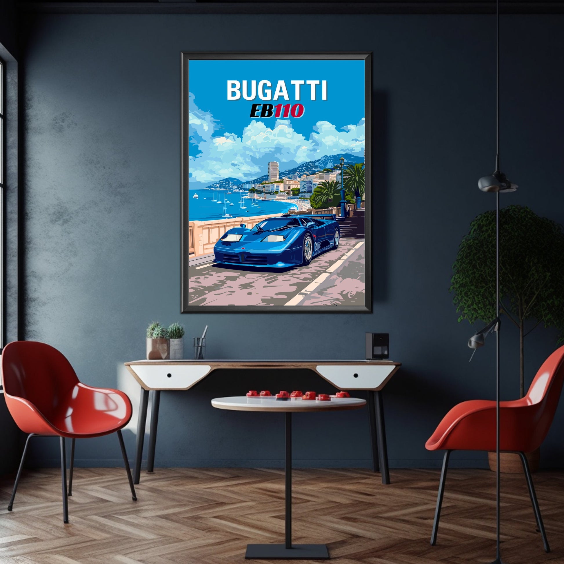 1990s Bugatti EB110 Print