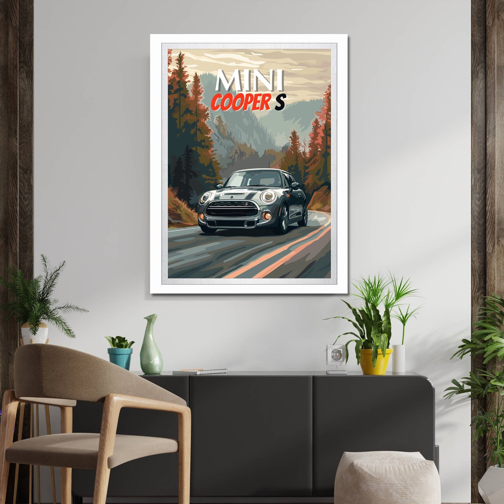 2010s Mini Cooper S Poster