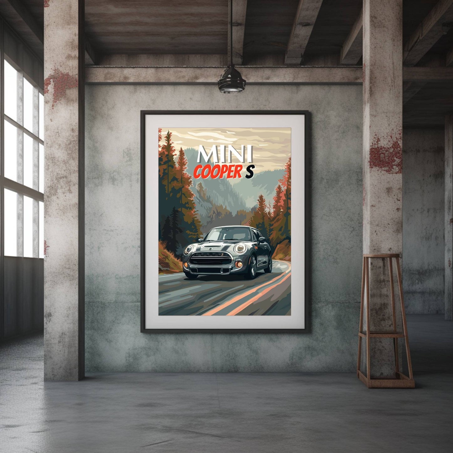 2010s Mini Cooper S Poster