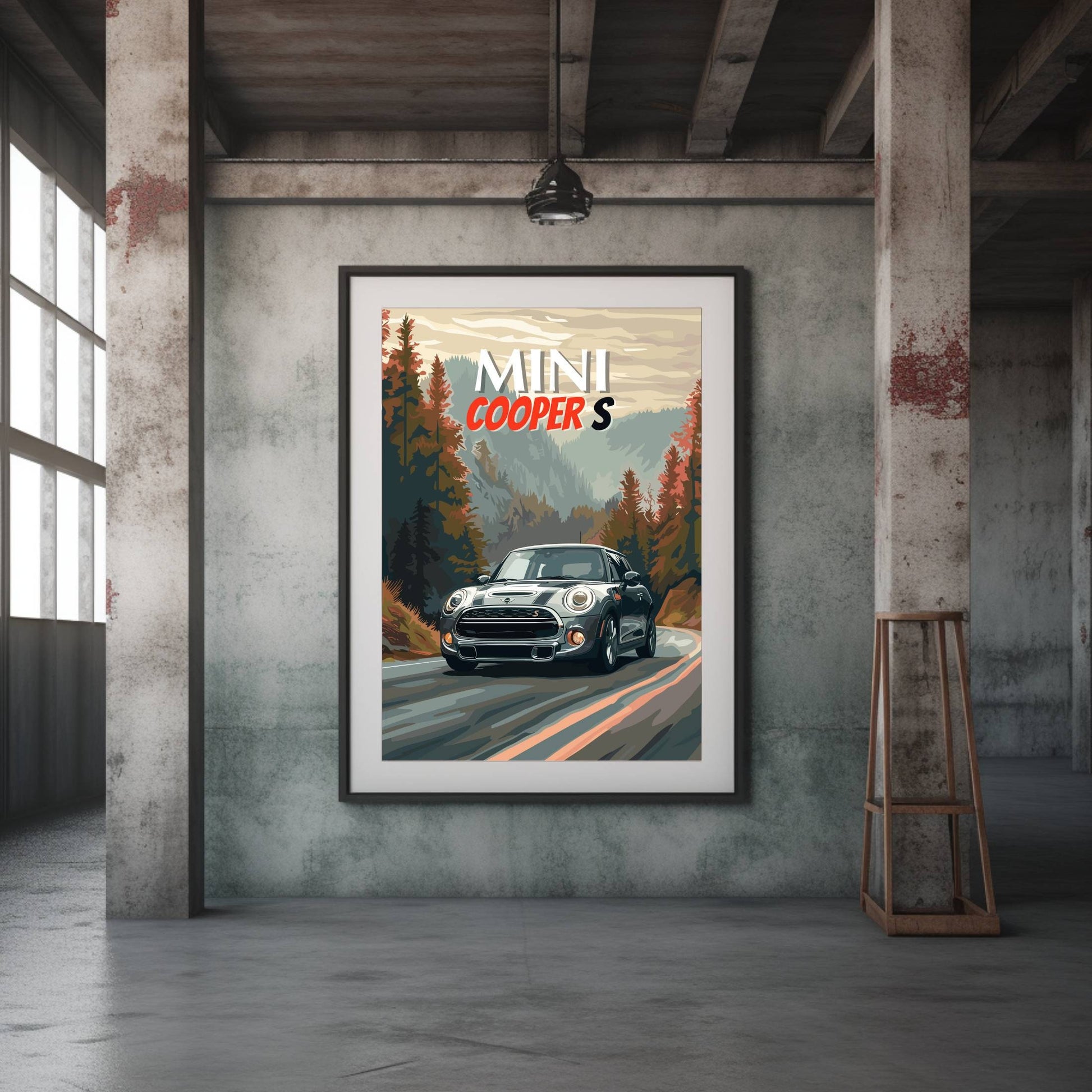 2010s Mini Cooper S Poster