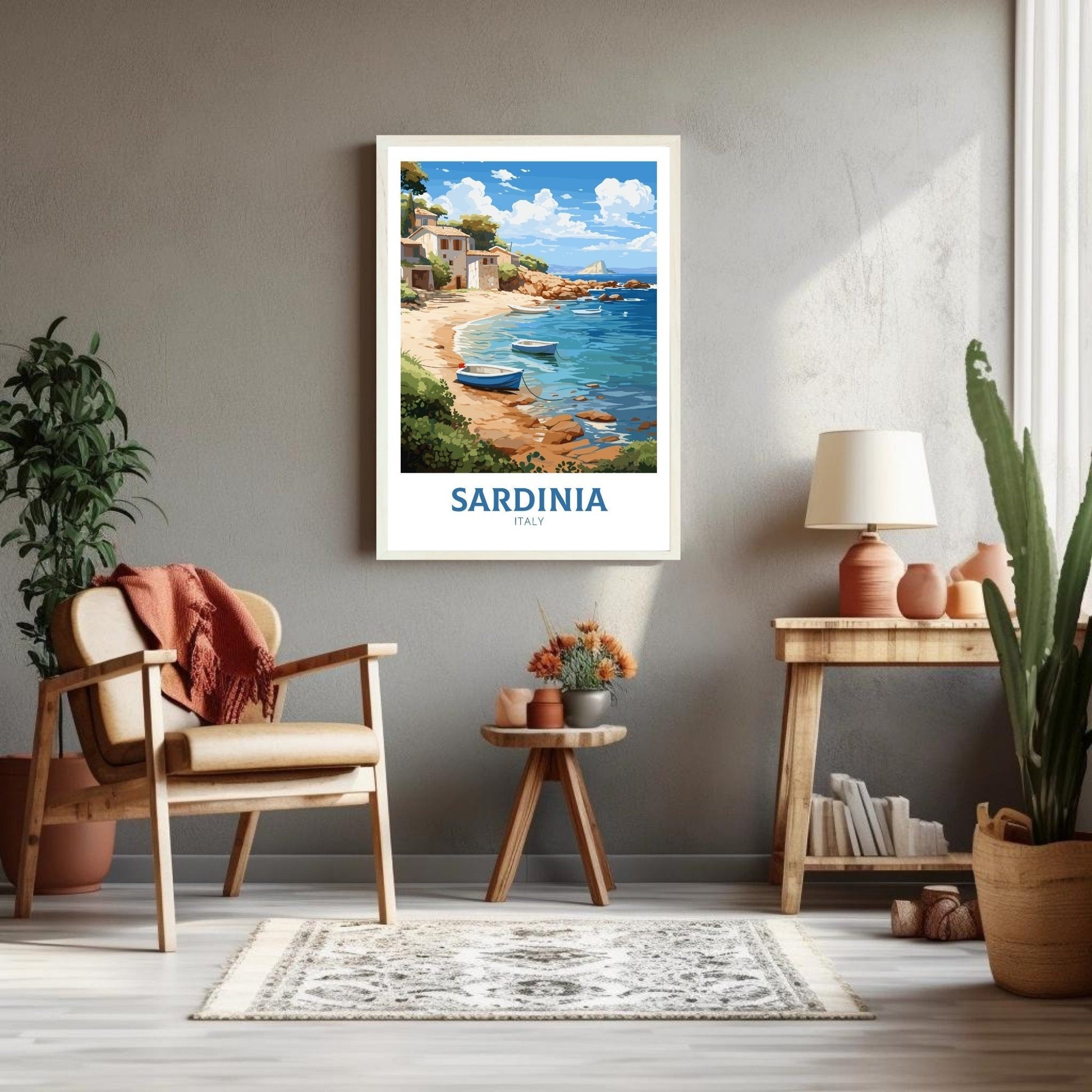 Sardinia Print | Sardinia Poster