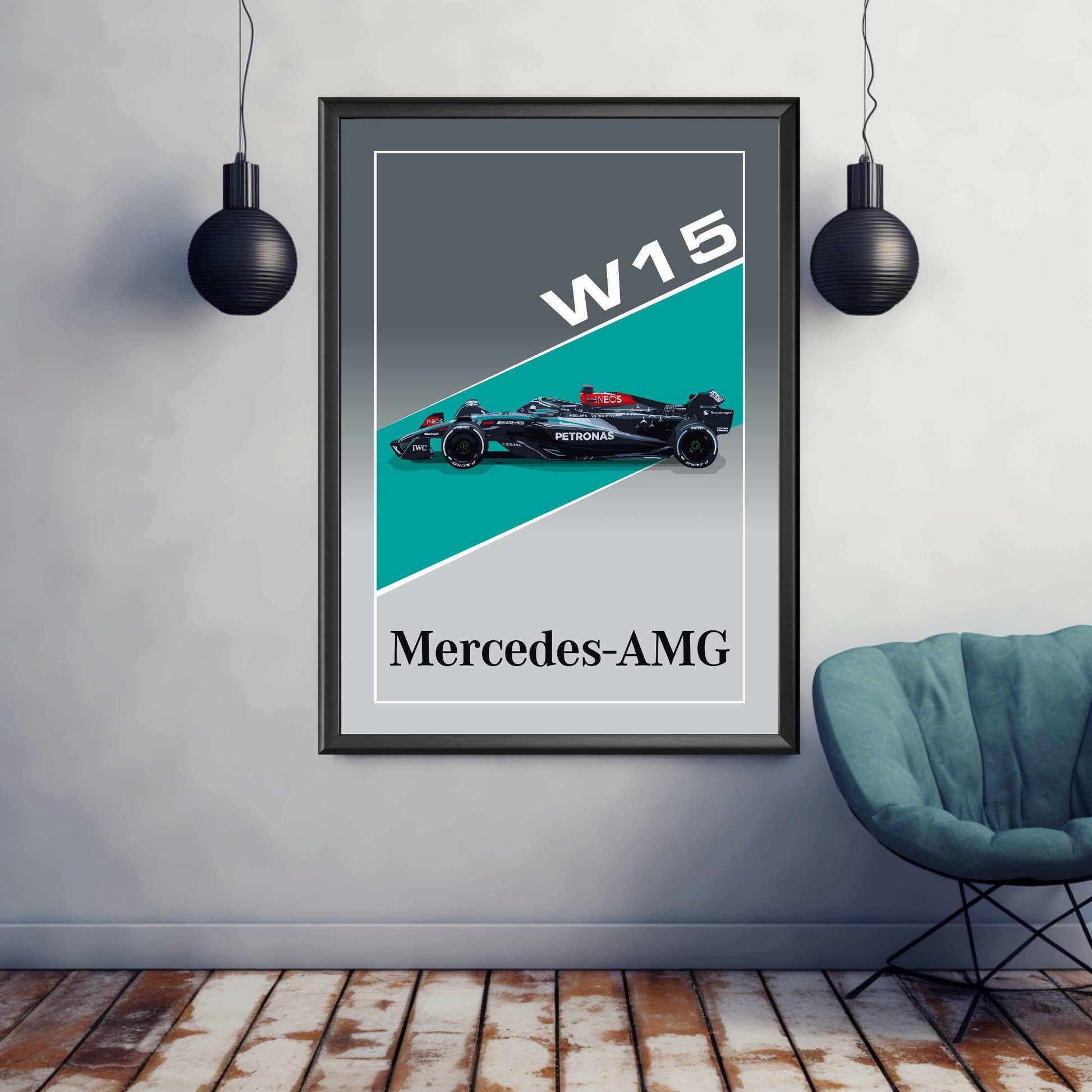 Mercedes-AMG Petronas F1 Team Print