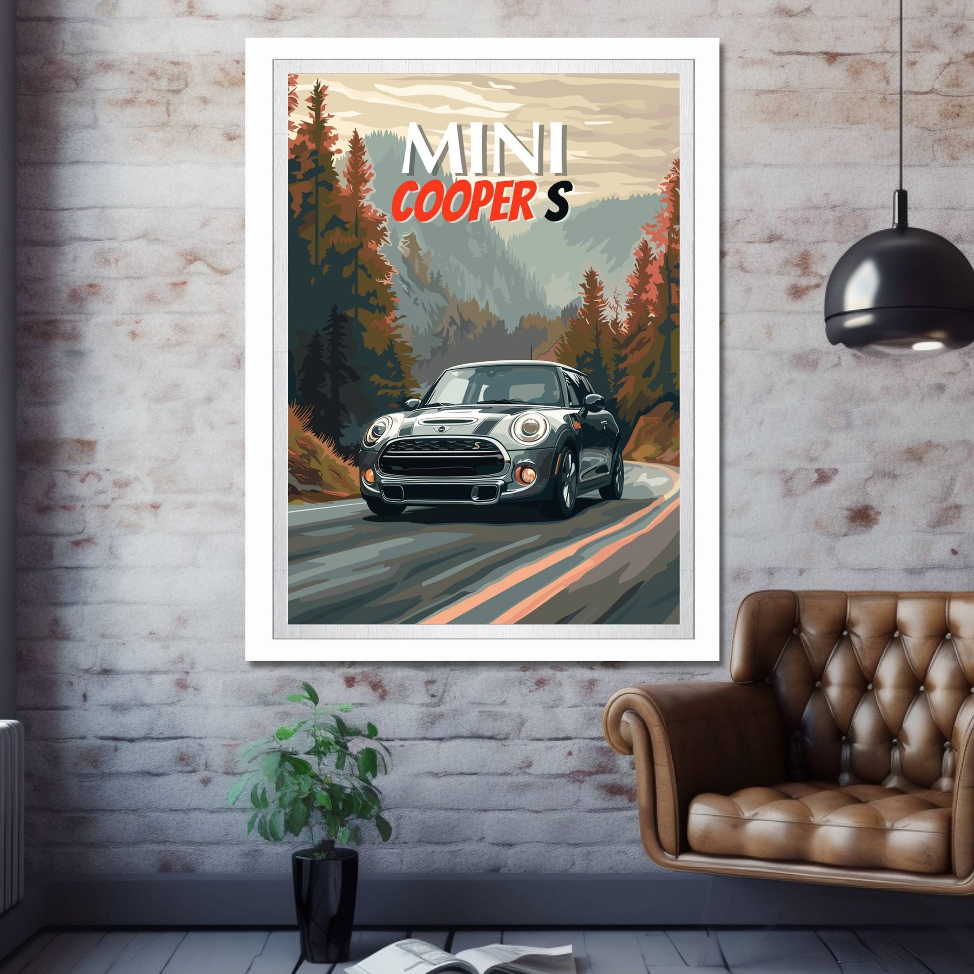 2010s Mini Cooper S Poster