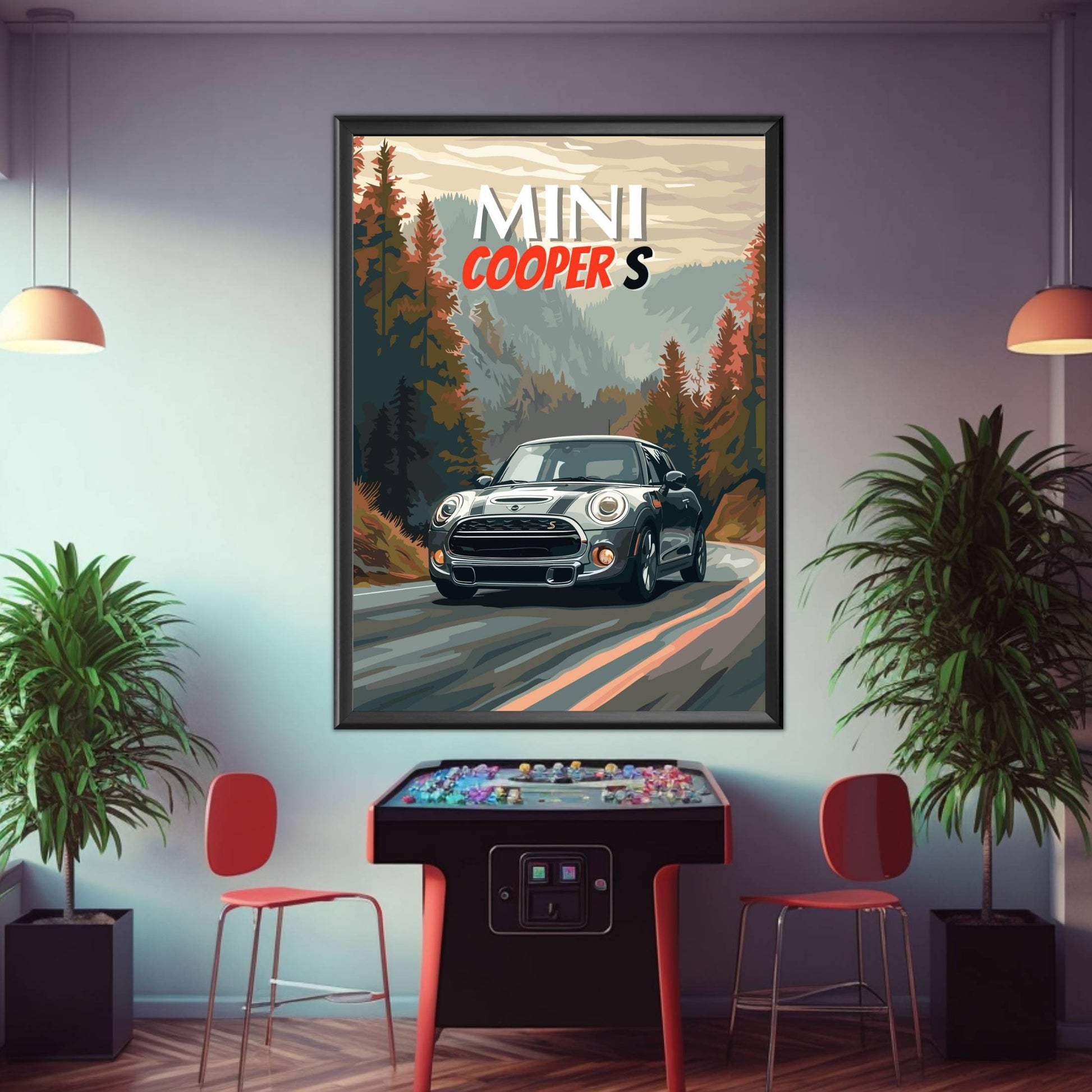 2010s Mini Cooper S Poster