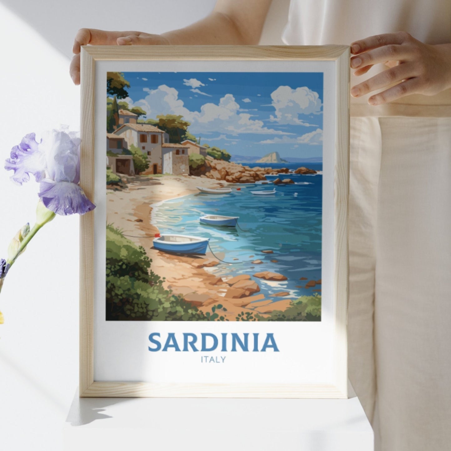 Sardinia Print | Sardinia Poster
