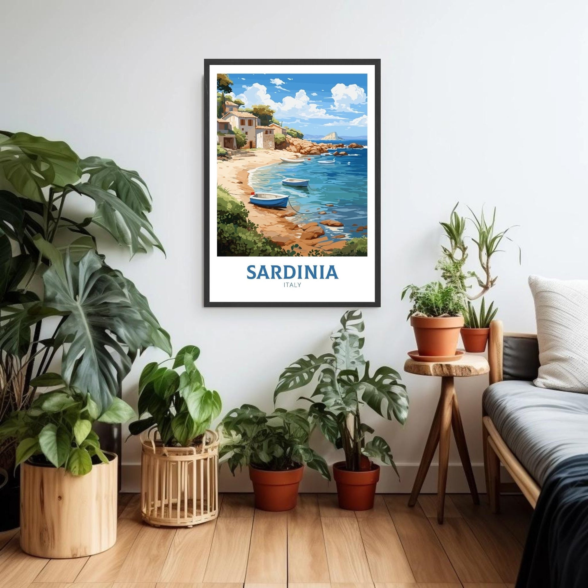 Sardinia Print | Sardinia Poster