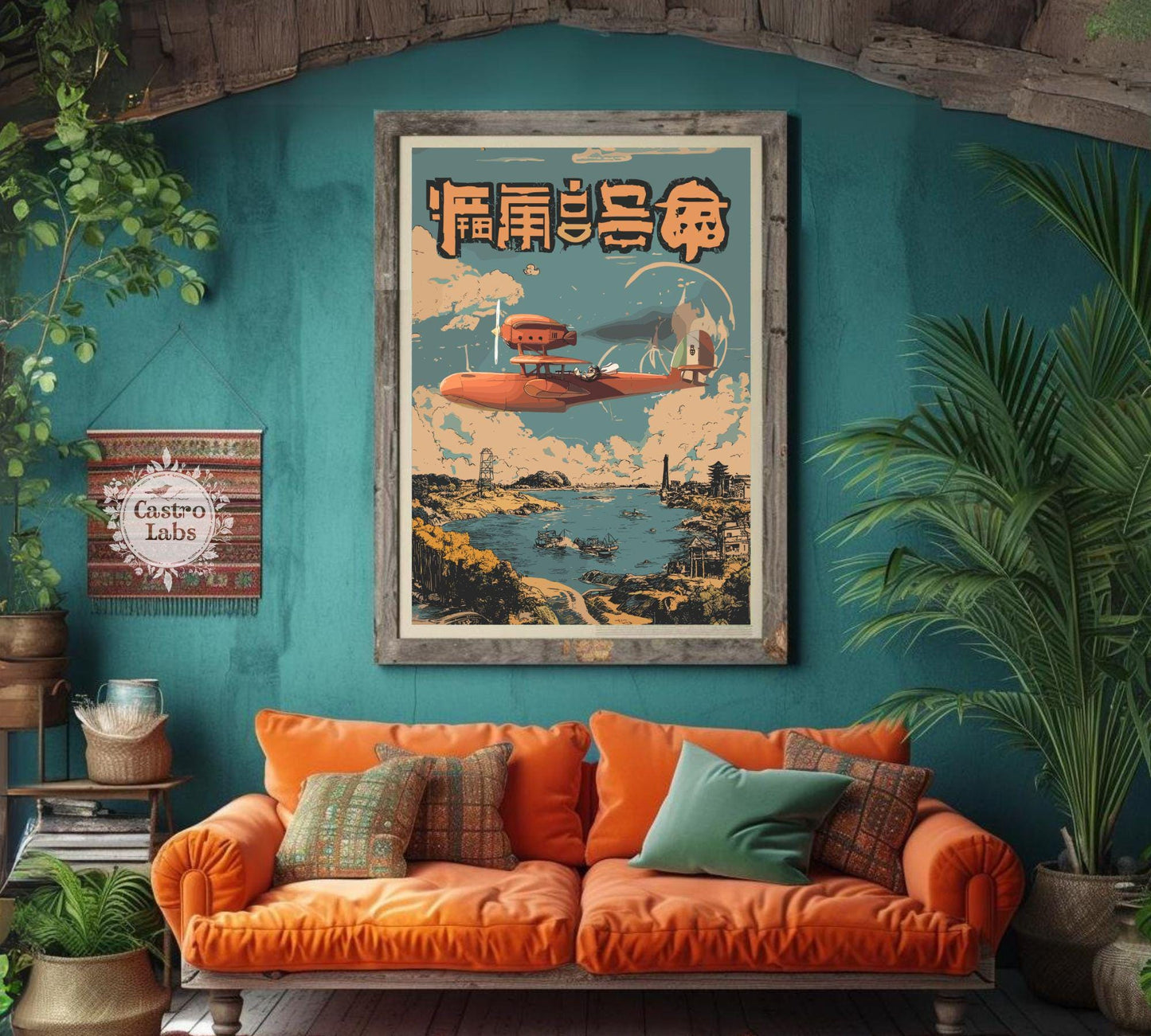 Studio Ghibli Porco Rosso Poster