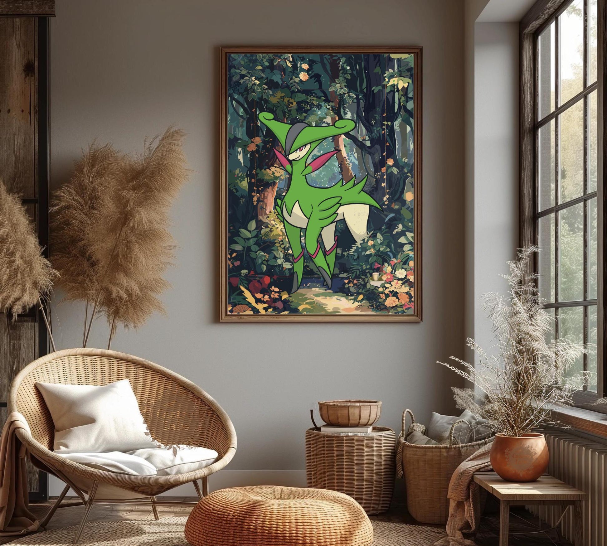 Virizion Poster: Legendary Pokemon