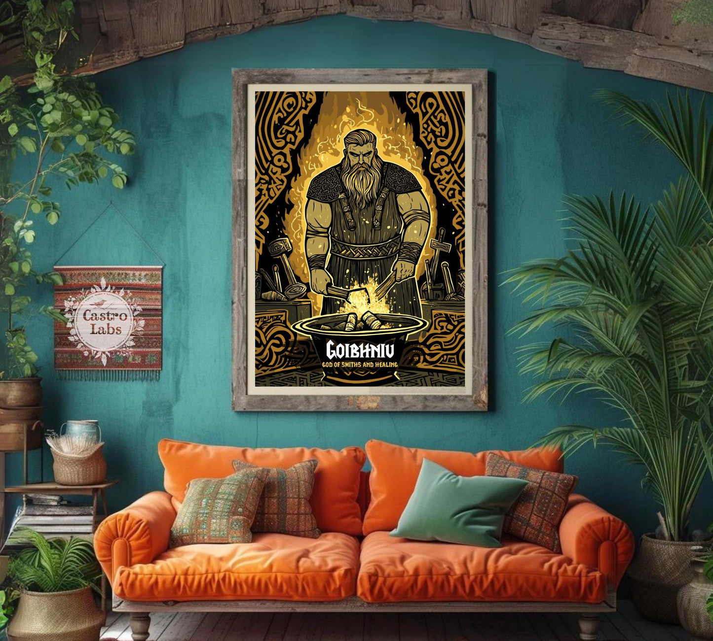 Goibhniu Poster, Celtic Mythology