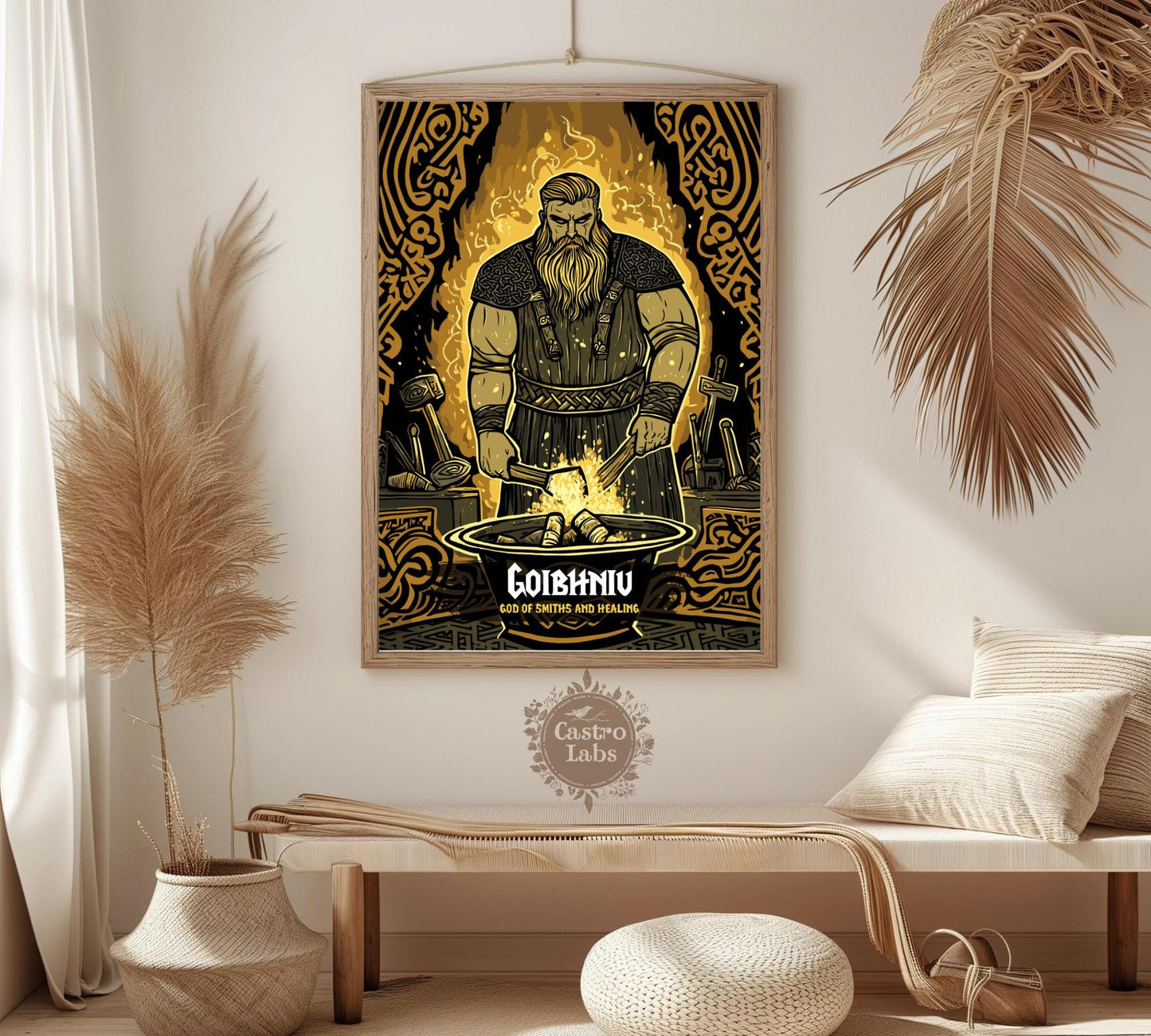 Goibhniu Poster, Celtic Mythology