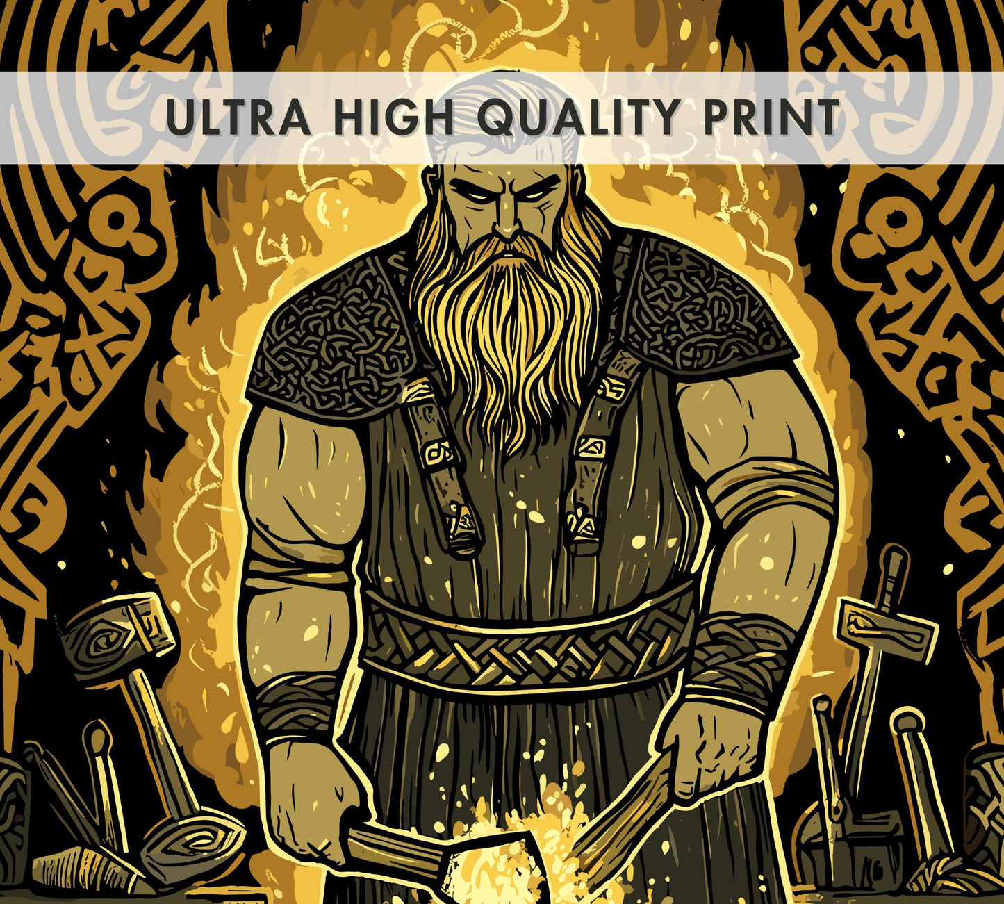 Goibhniu Poster, Celtic Mythology