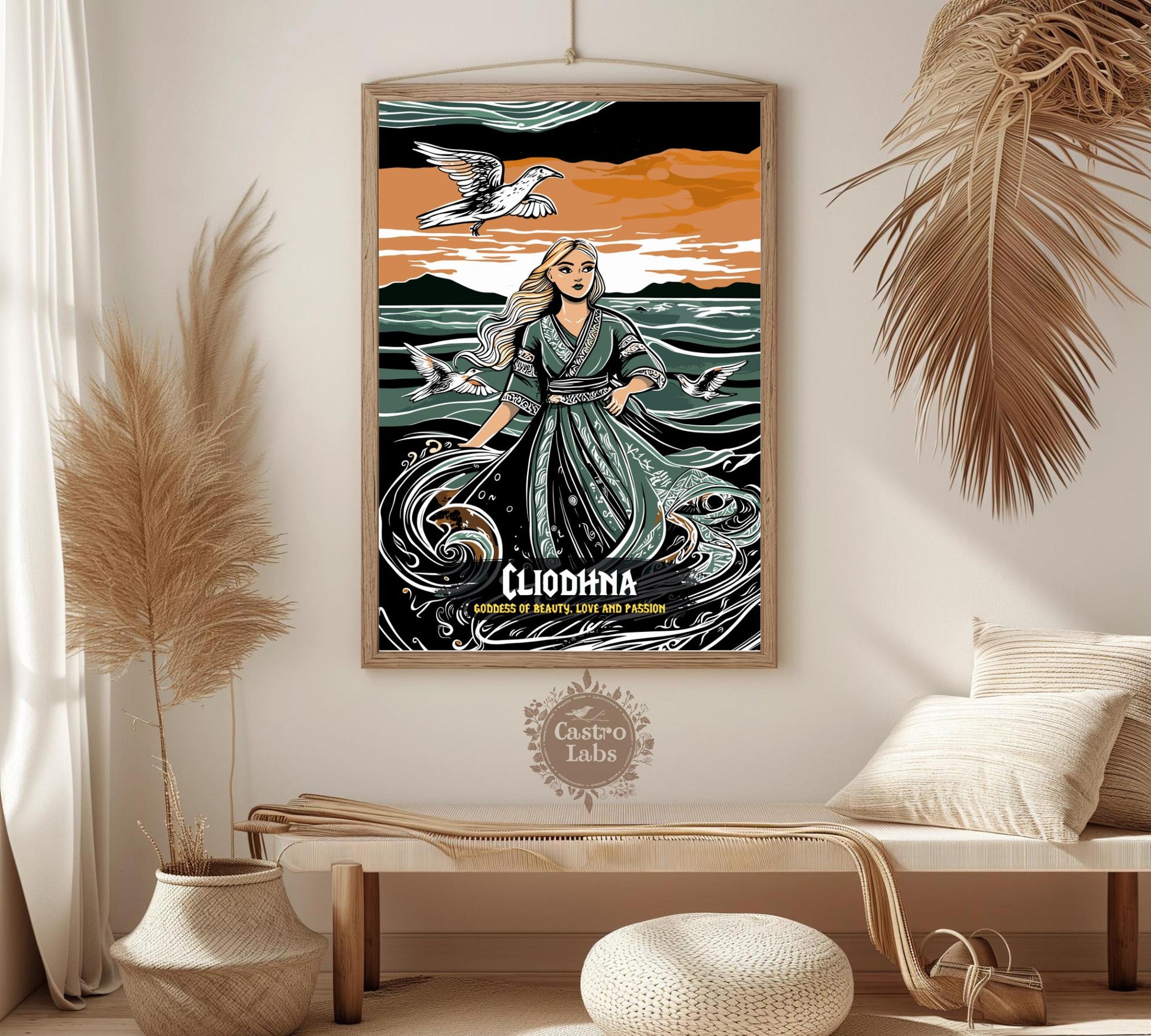 Cliodhna Poster, Celtic Mythology