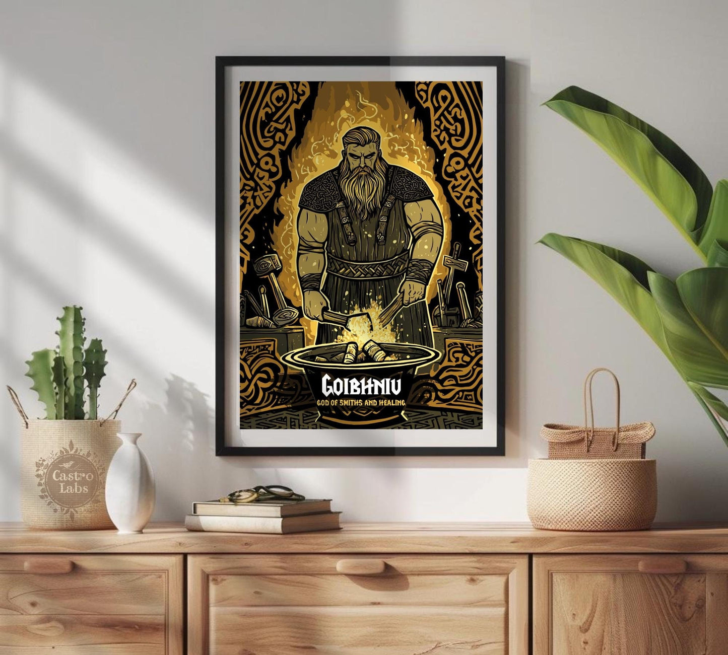 Goibhniu Poster, Celtic Mythology