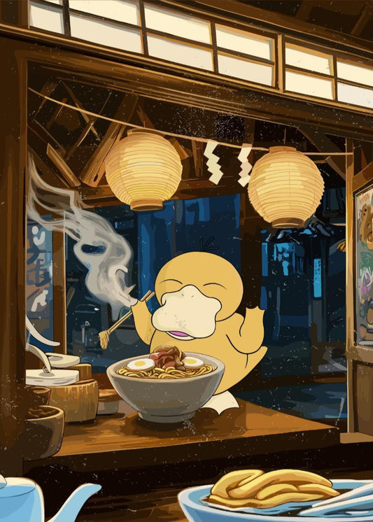 Psyduck Ramen Series Poster