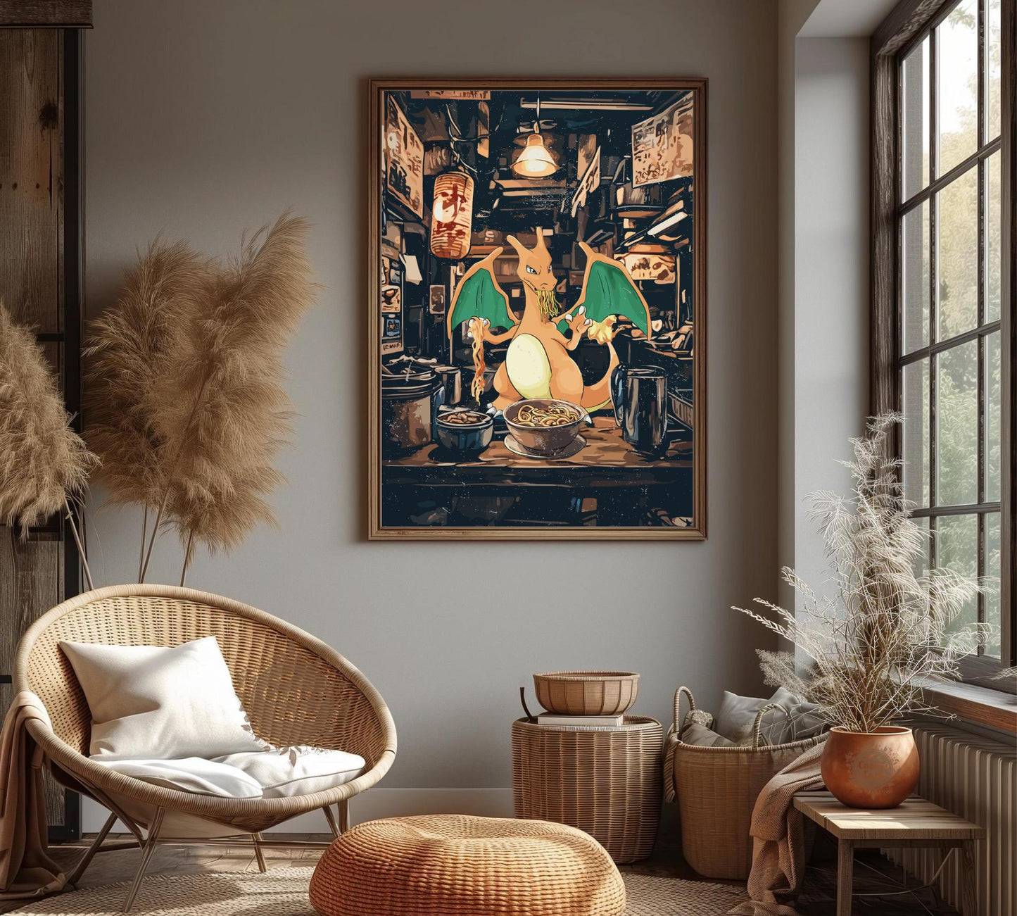 Charizard Ramen Series Poster
