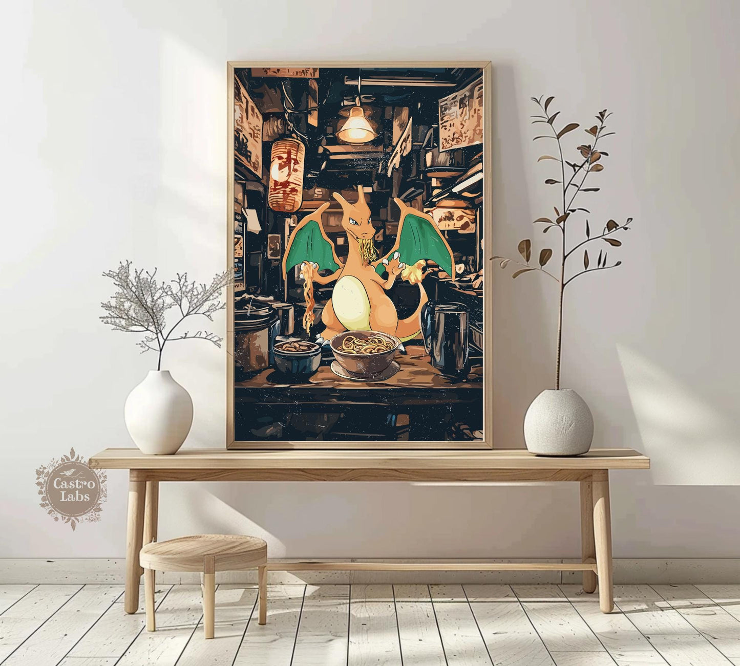 Charizard Ramen Series Poster
