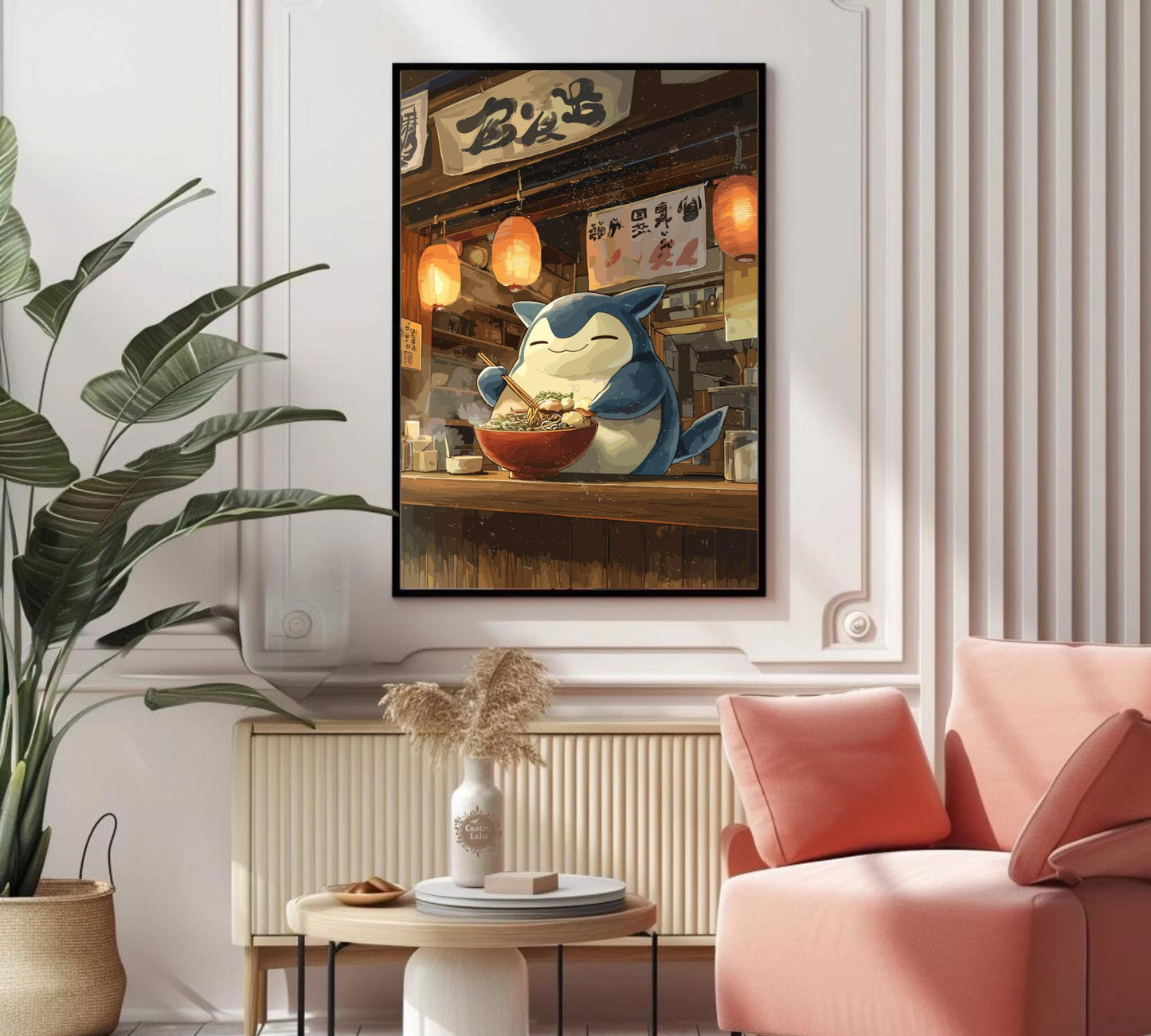 Snorlax Ramen Series Poster
