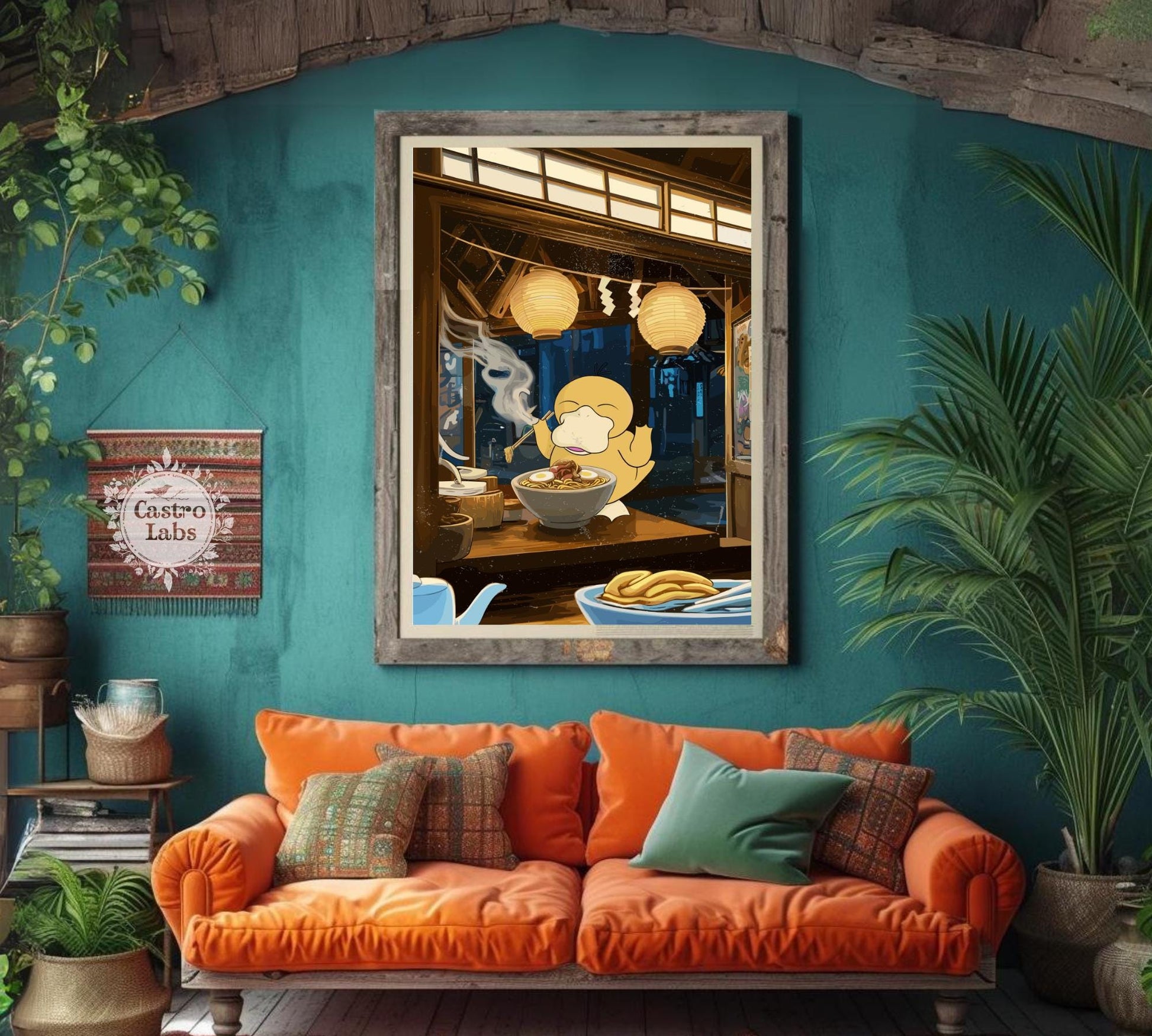 Psyduck Ramen Series Poster