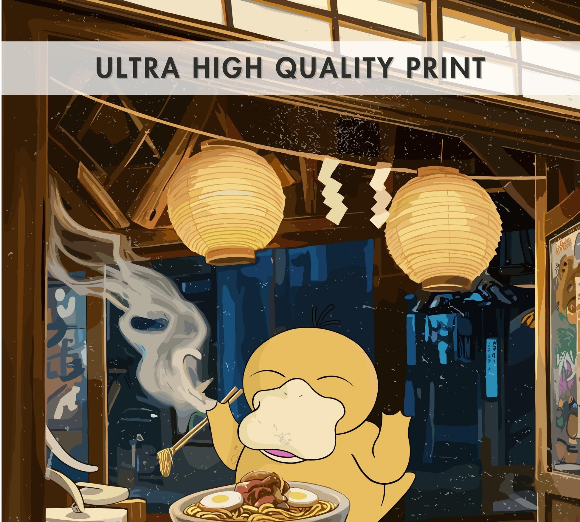 Psyduck Ramen Series Poster