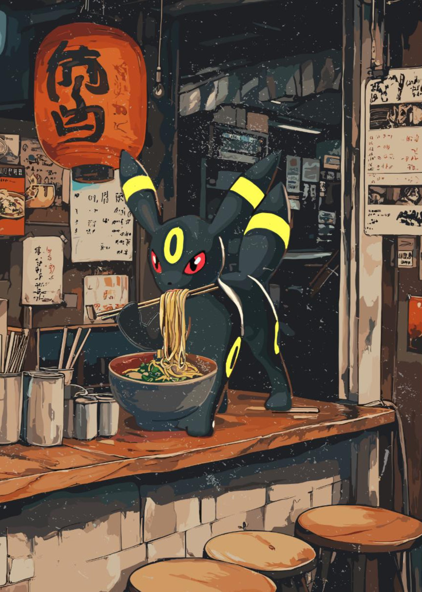 Umbreon Ramen Series Poster