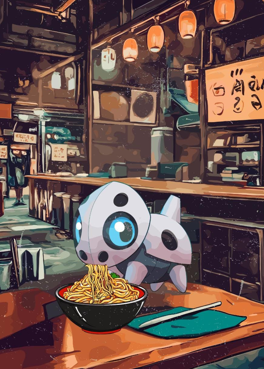 Aron Ramen Series Poster