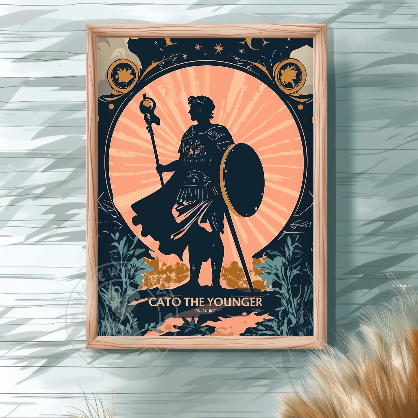 Cato the Younger Philosopher Print