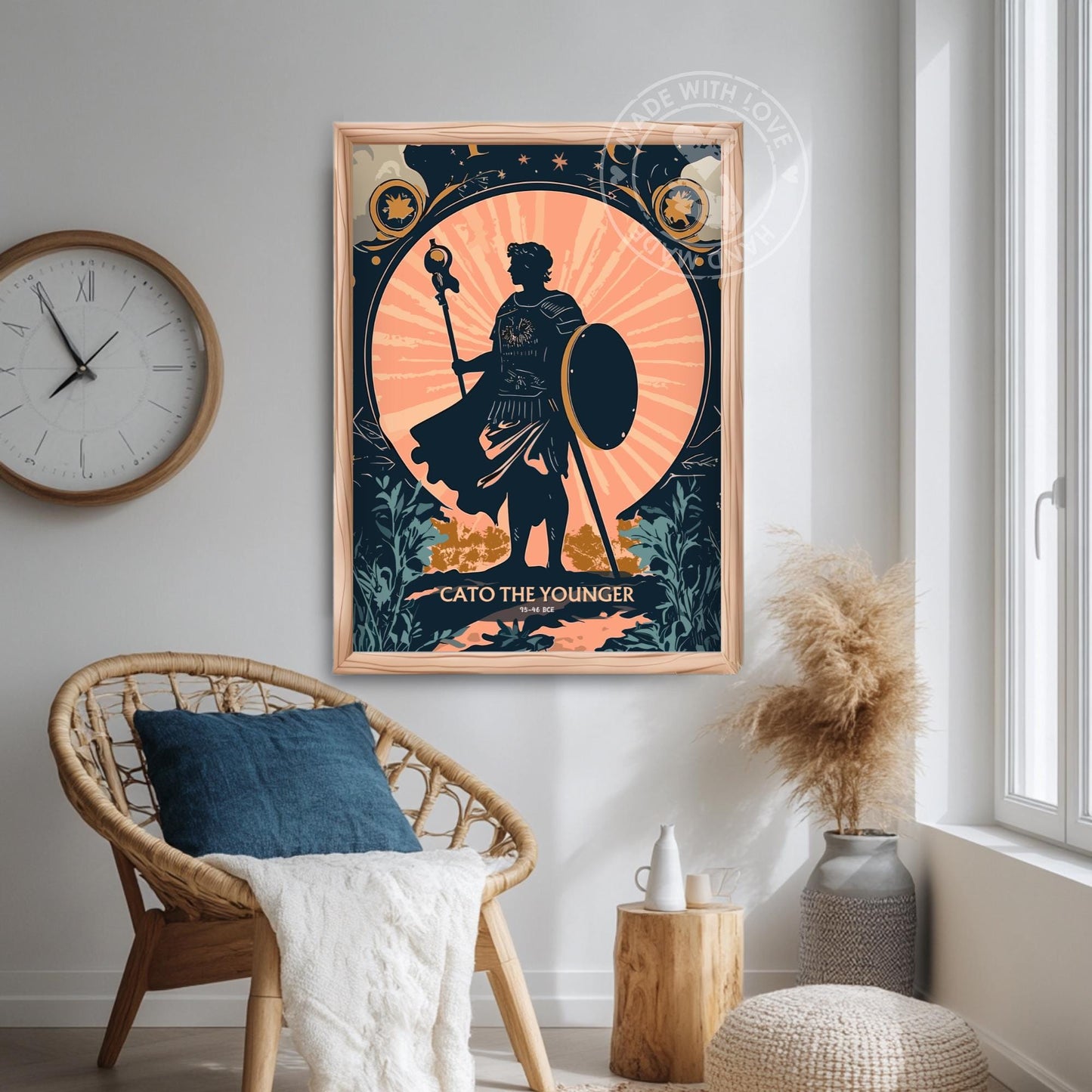 Cato the Younger Philosopher Print