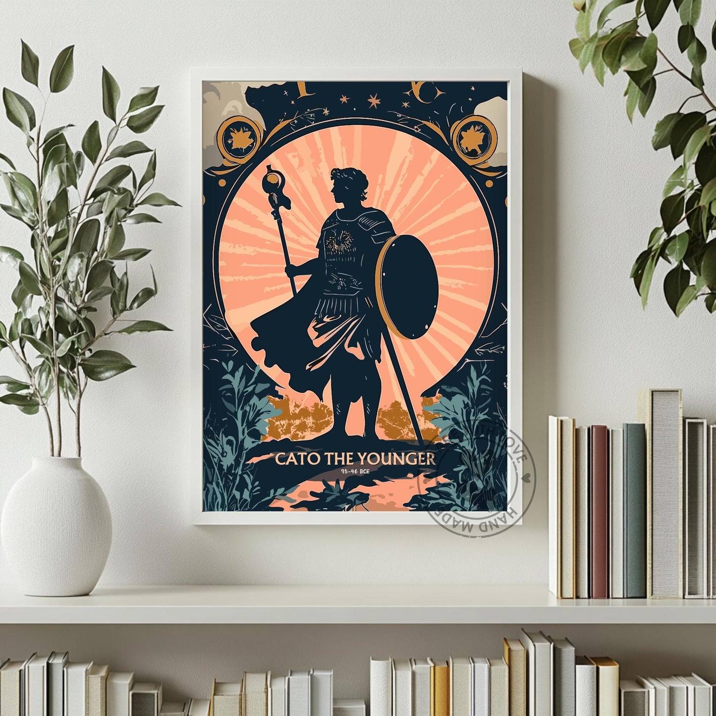 Cato the Younger Philosopher Print