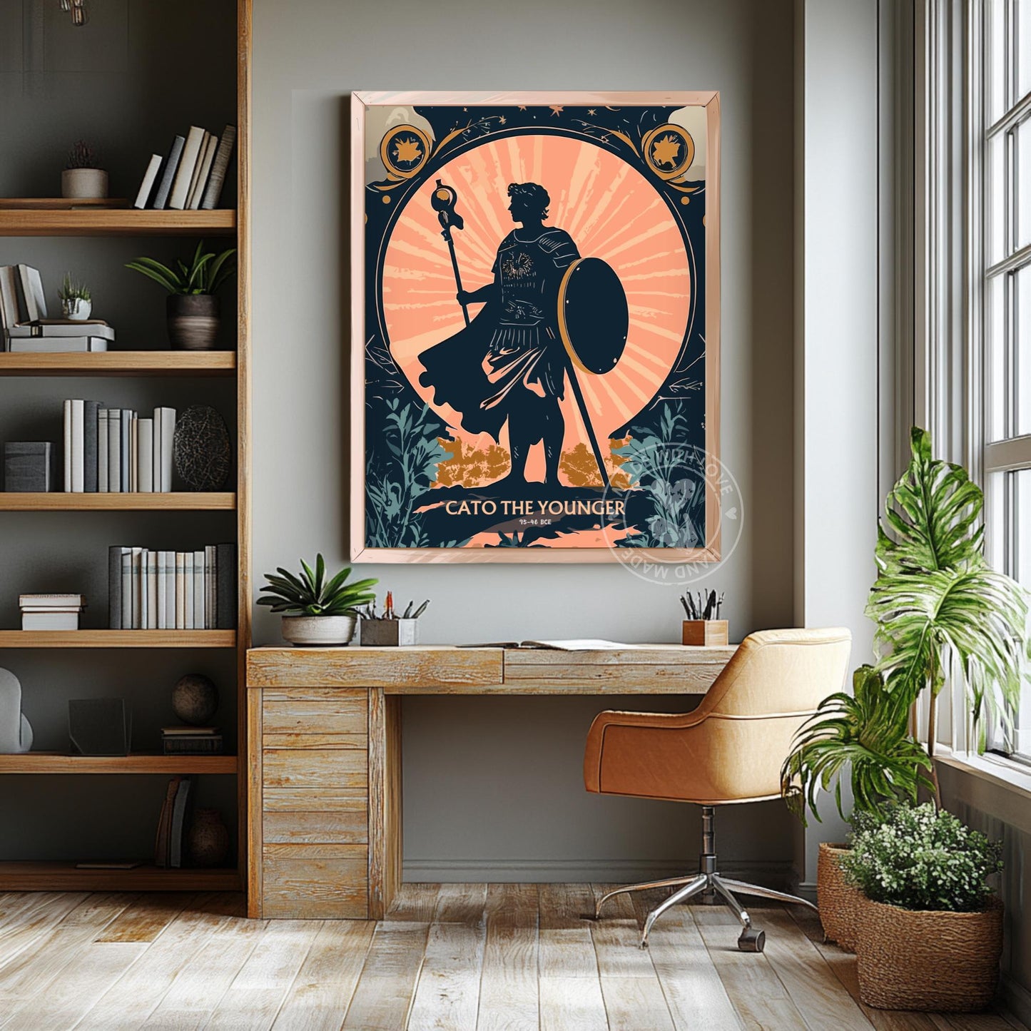 Cato the Younger Philosopher Print