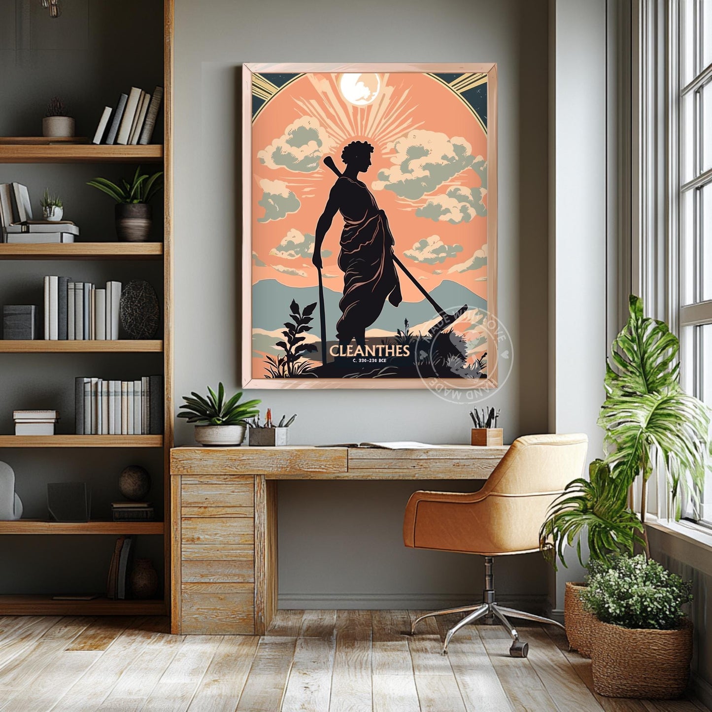 Cleanthes Philosopher Print