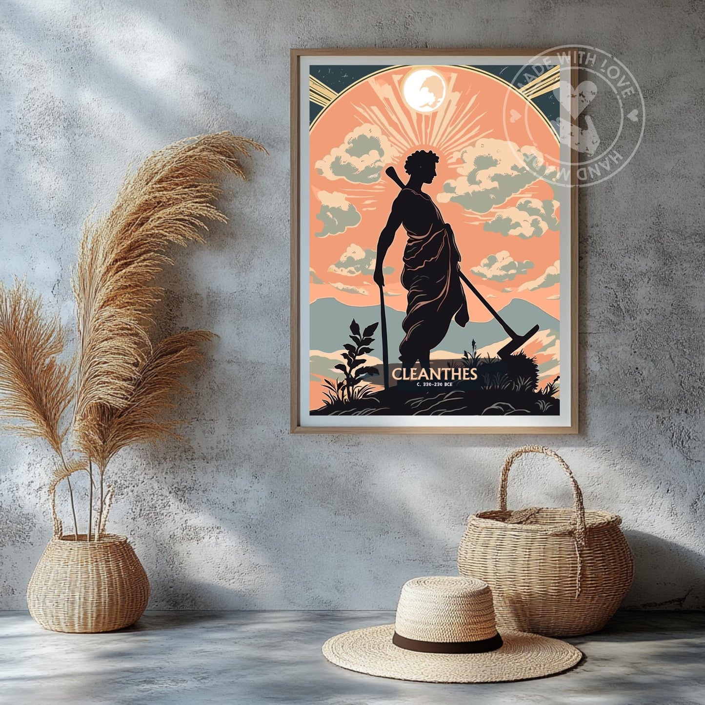 Cleanthes Philosopher Print
