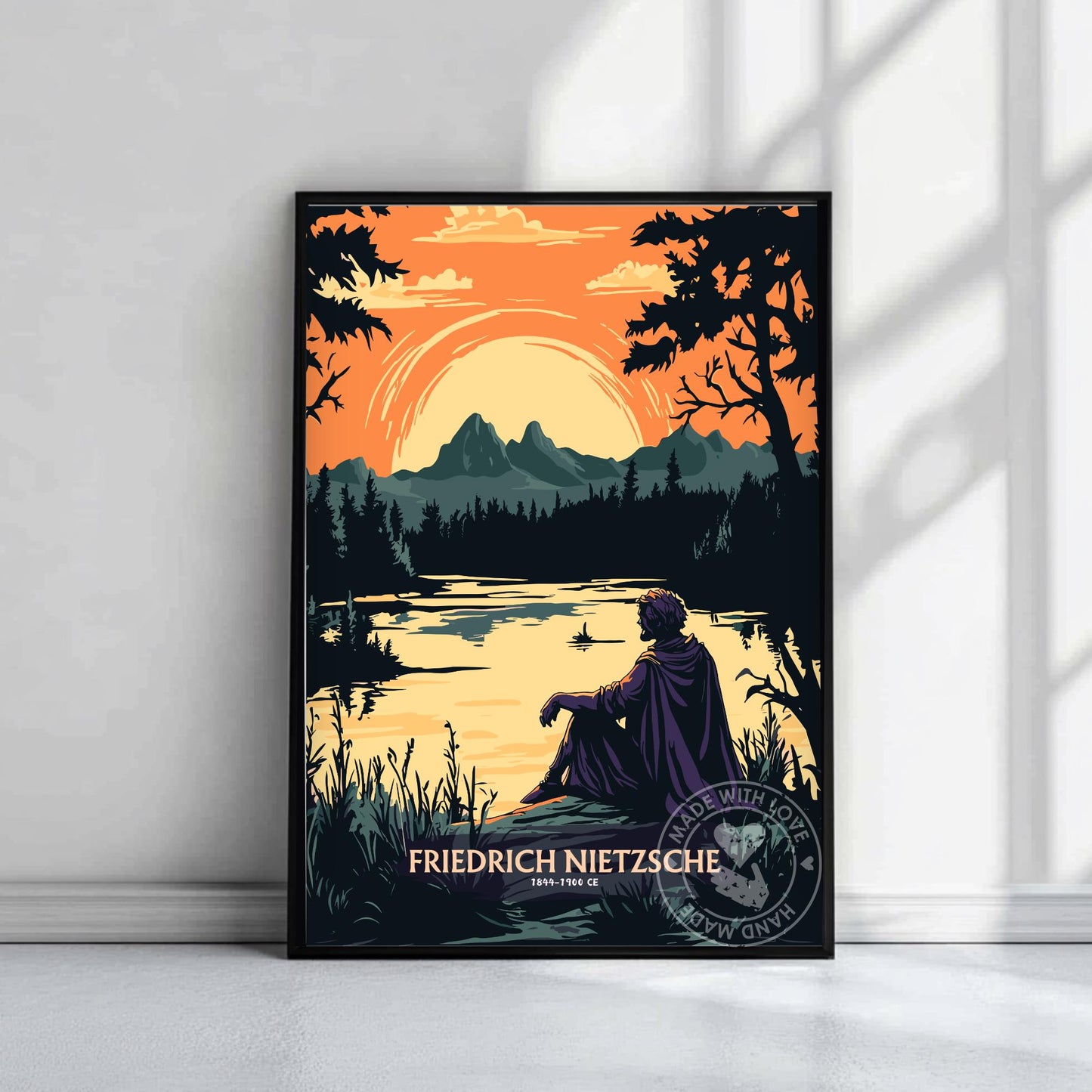 Friedrich Nietzsche Philosopher Print