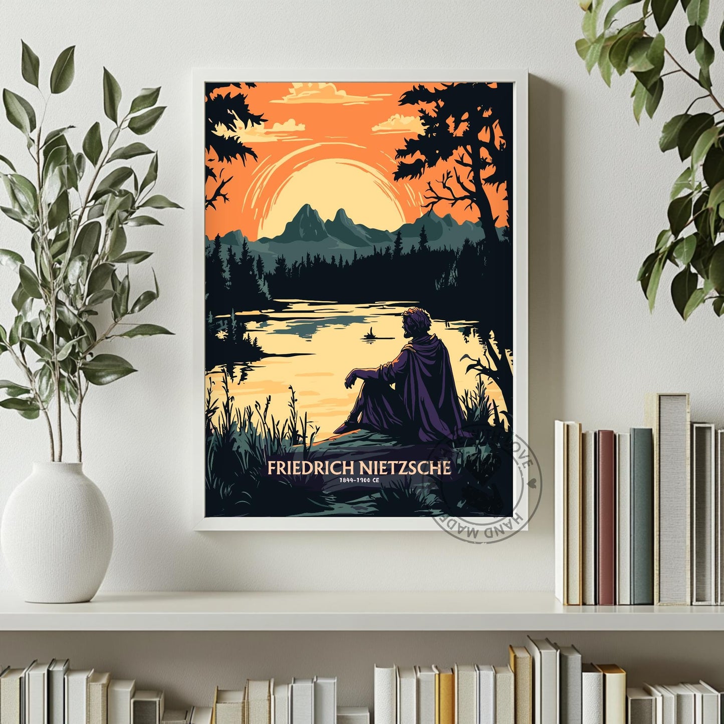 Friedrich Nietzsche Philosopher Print