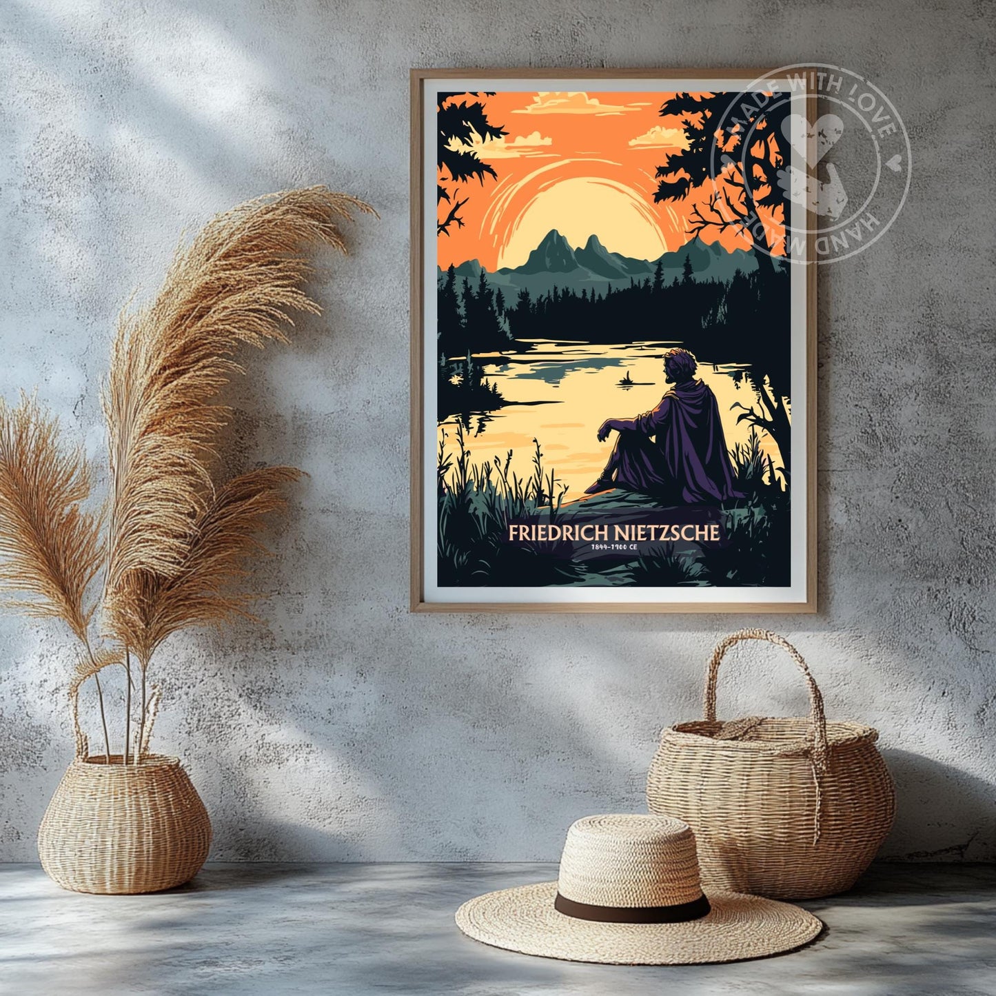 Friedrich Nietzsche Philosopher Print