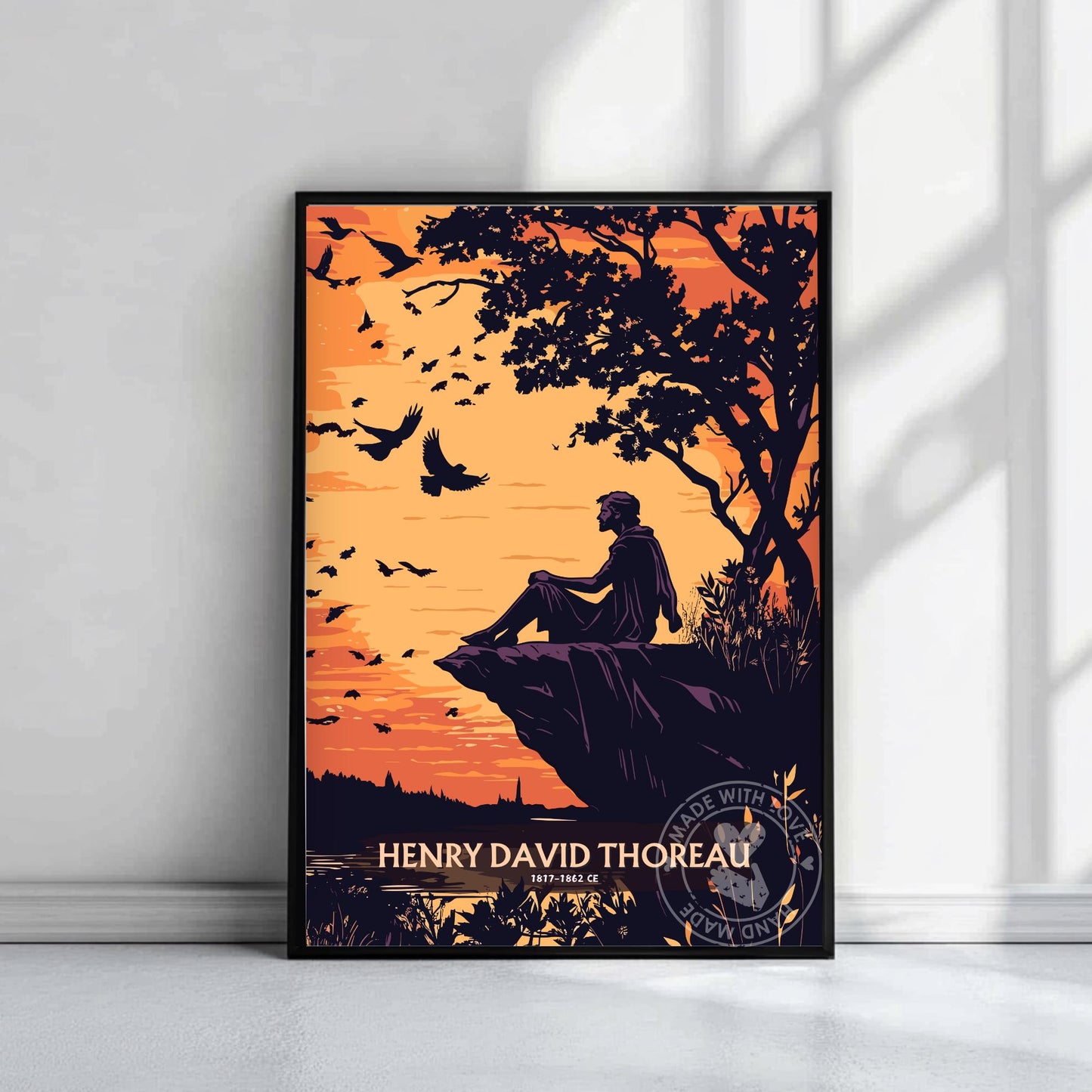 Henry David Thoreau Philosopher Print