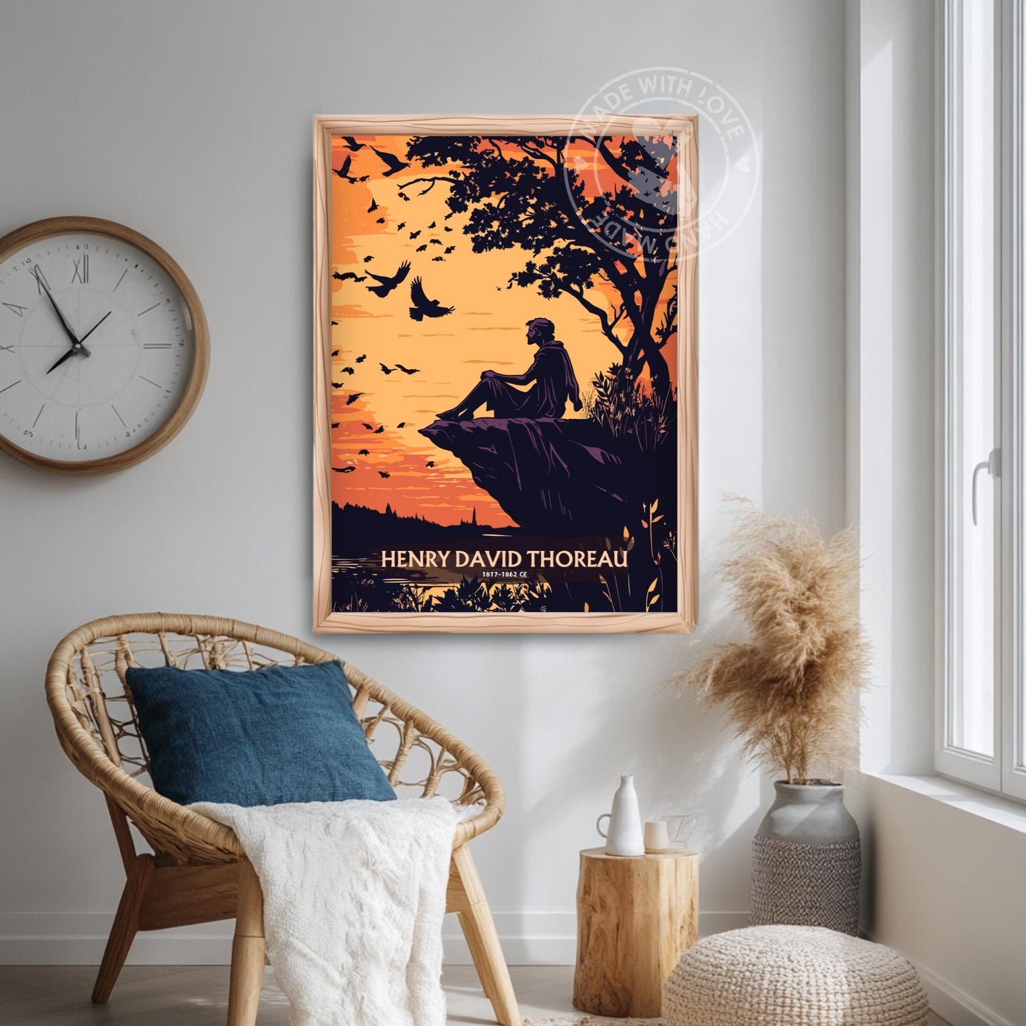 Henry David Thoreau Philosopher Print