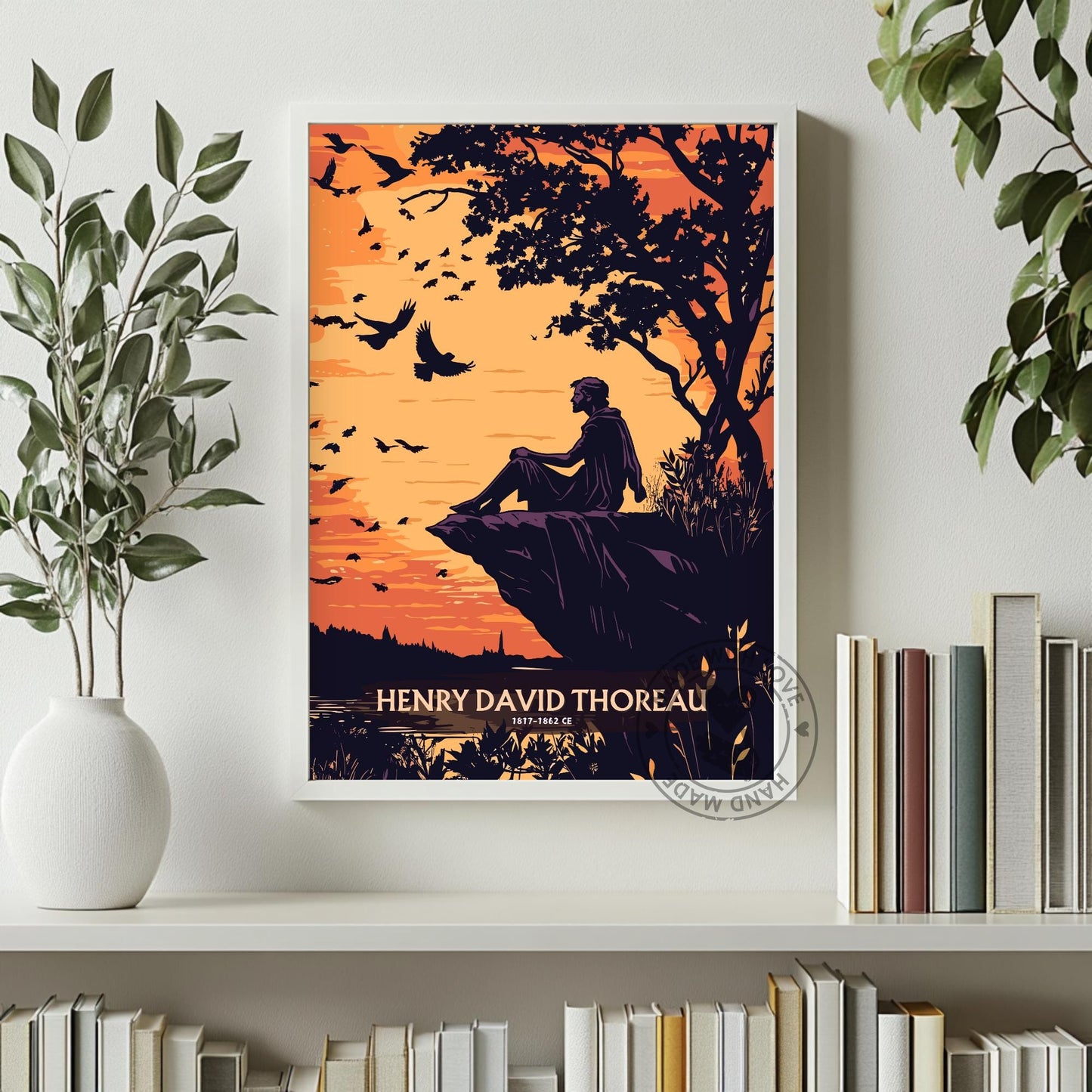 Henry David Thoreau Philosopher Print