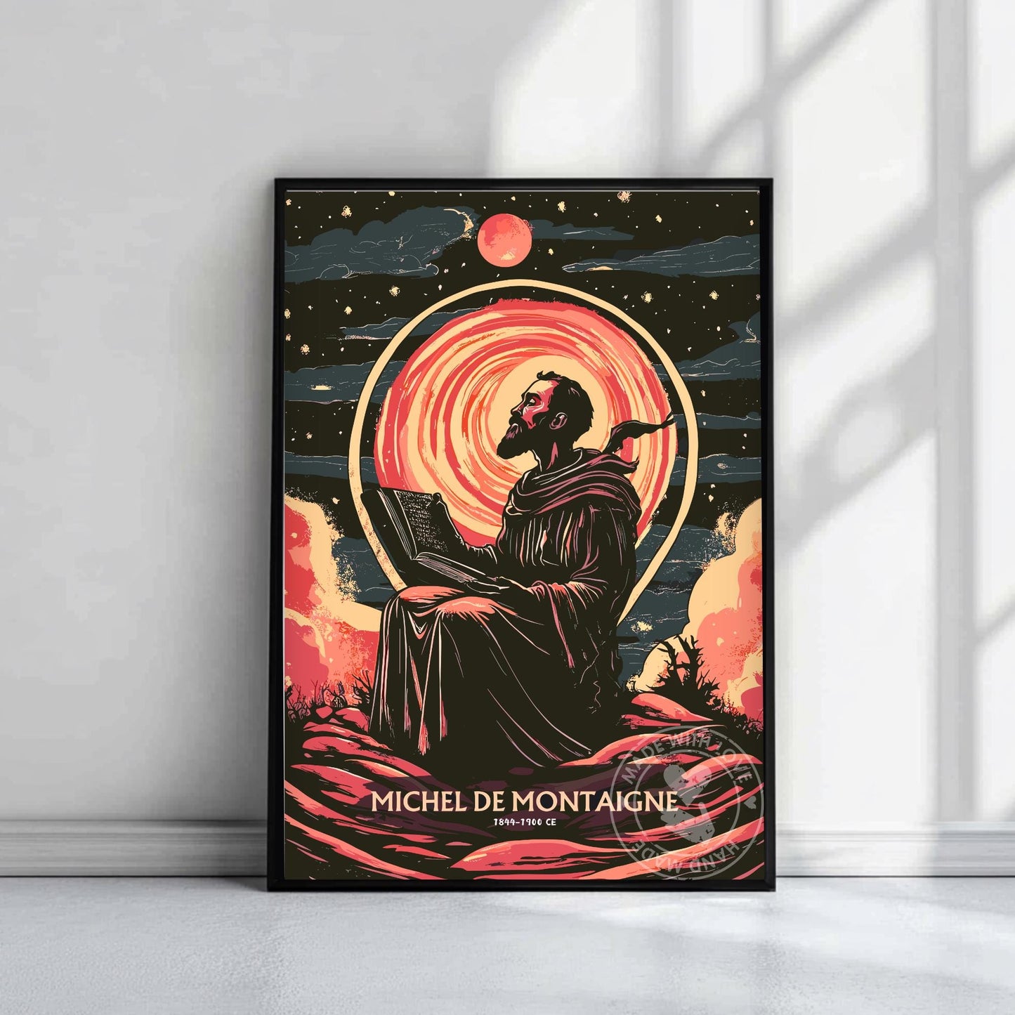 Michel de Montaigne Philosopher Print