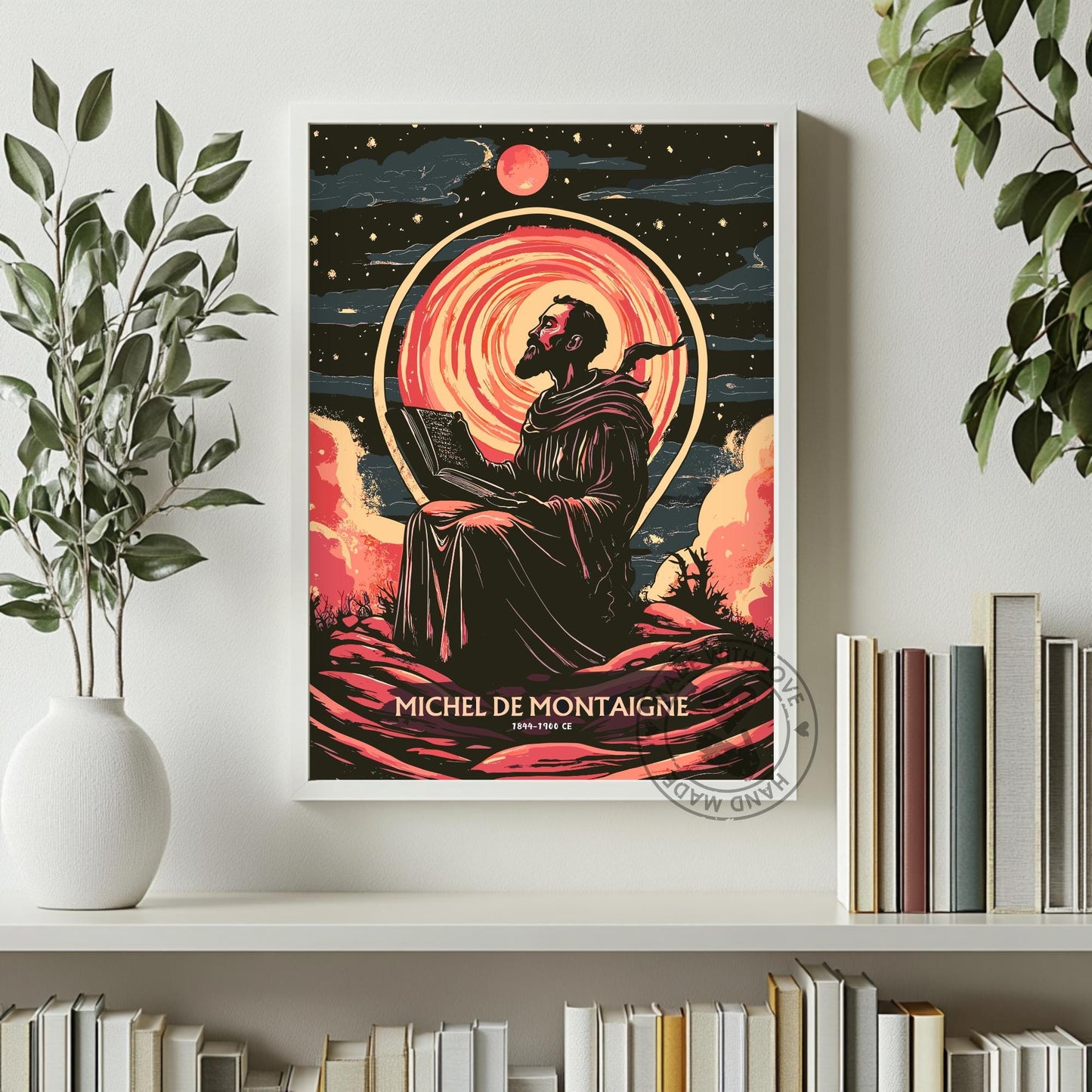 Michel de Montaigne Philosopher Print