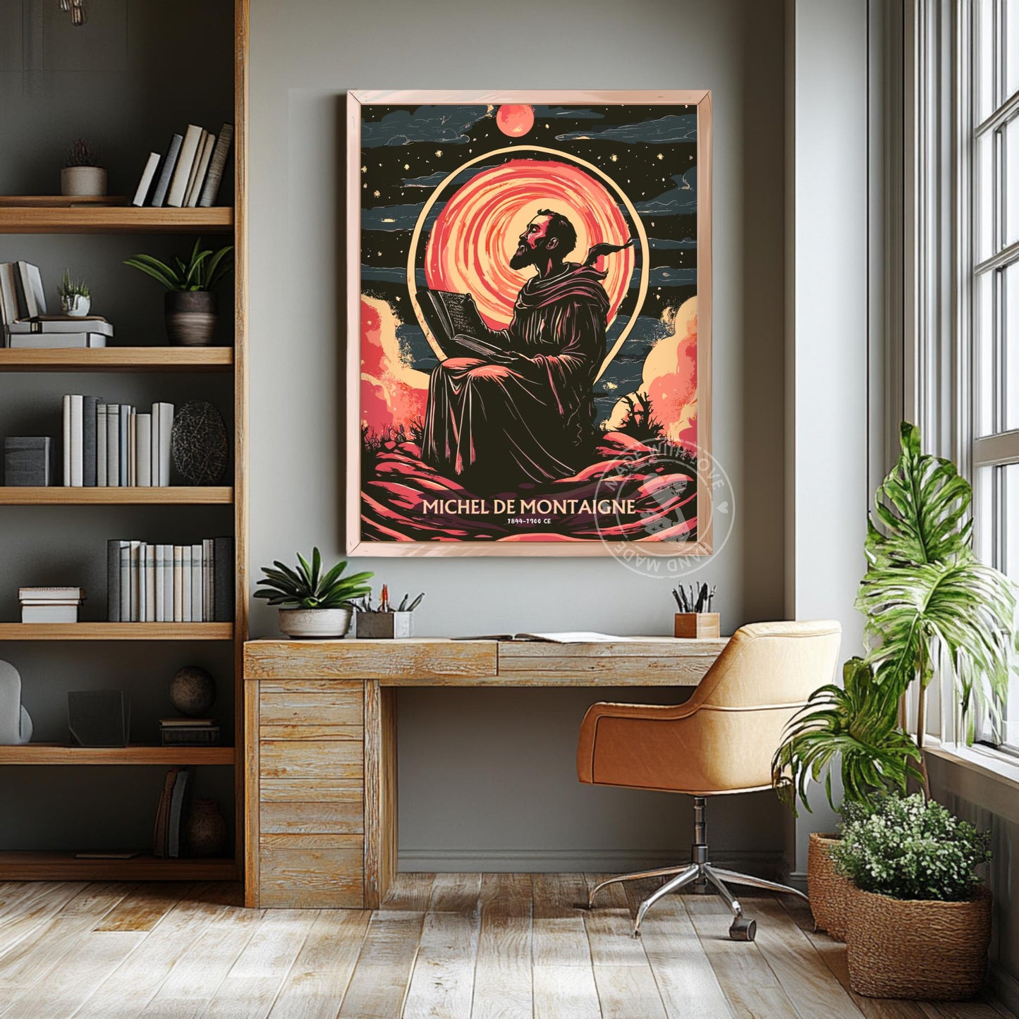 Michel de Montaigne Philosopher Print