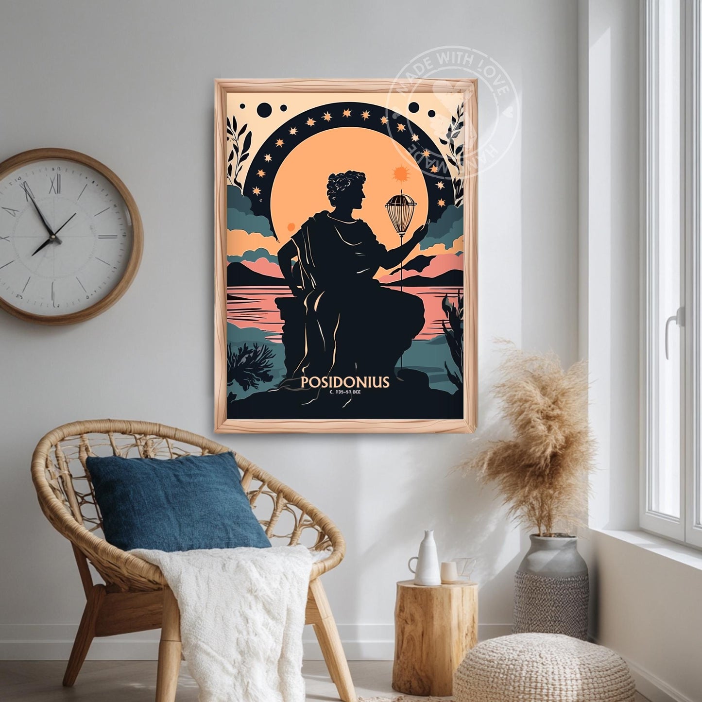 Posidonius Philosopher Print