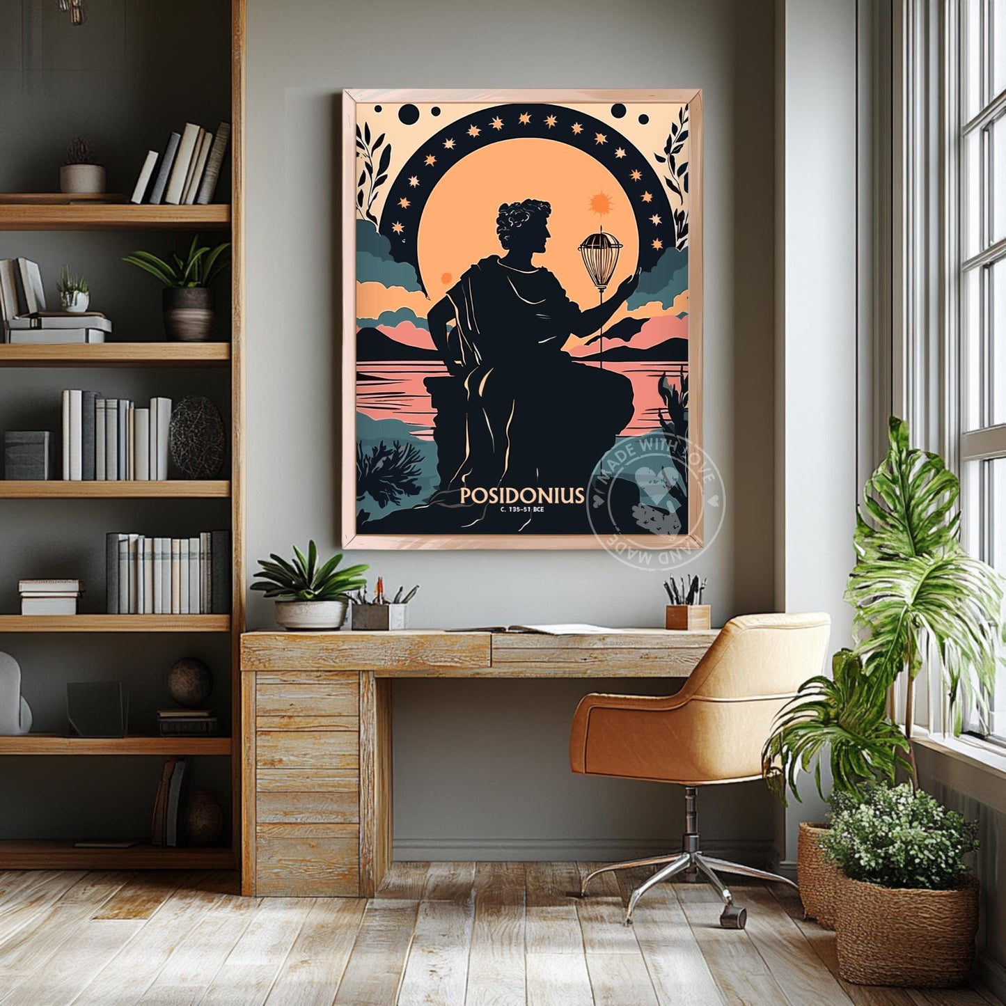 Posidonius Philosopher Print
