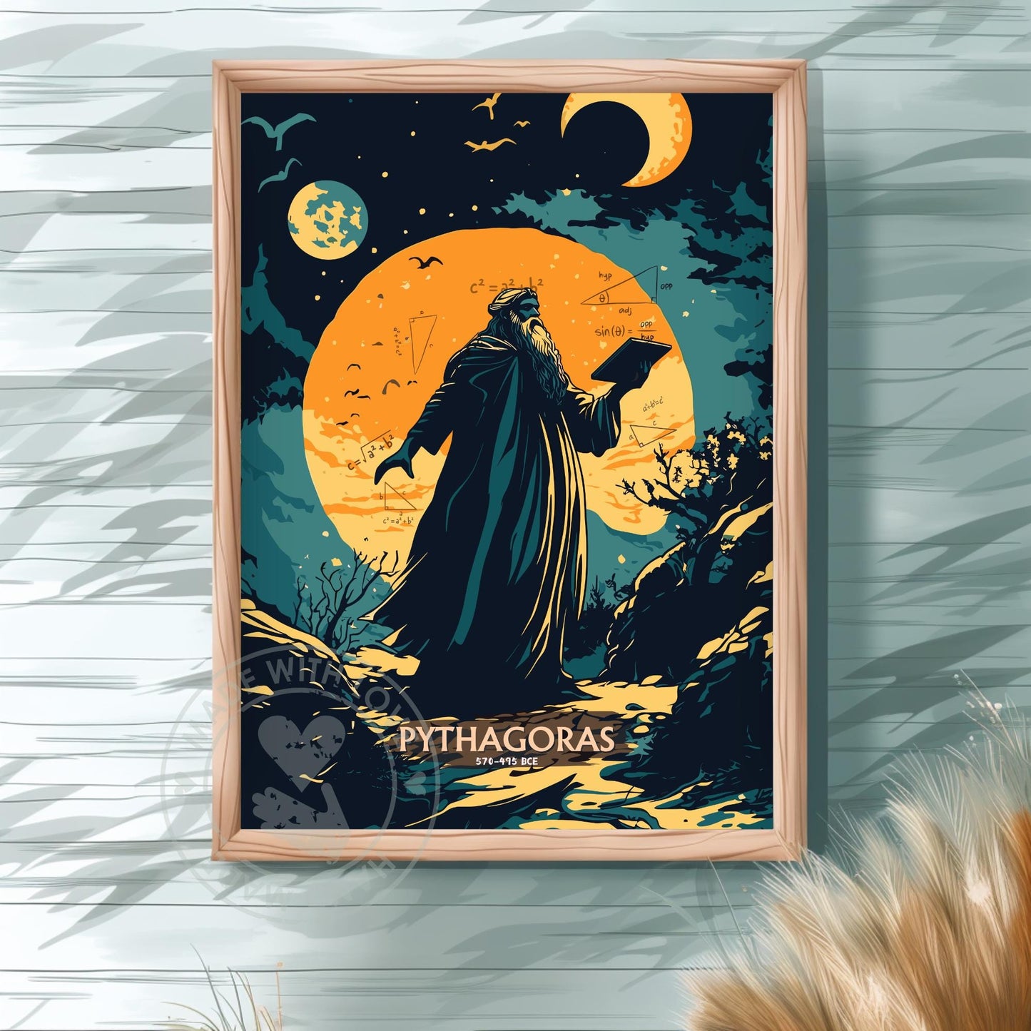 Pythagoras Philosopher Print