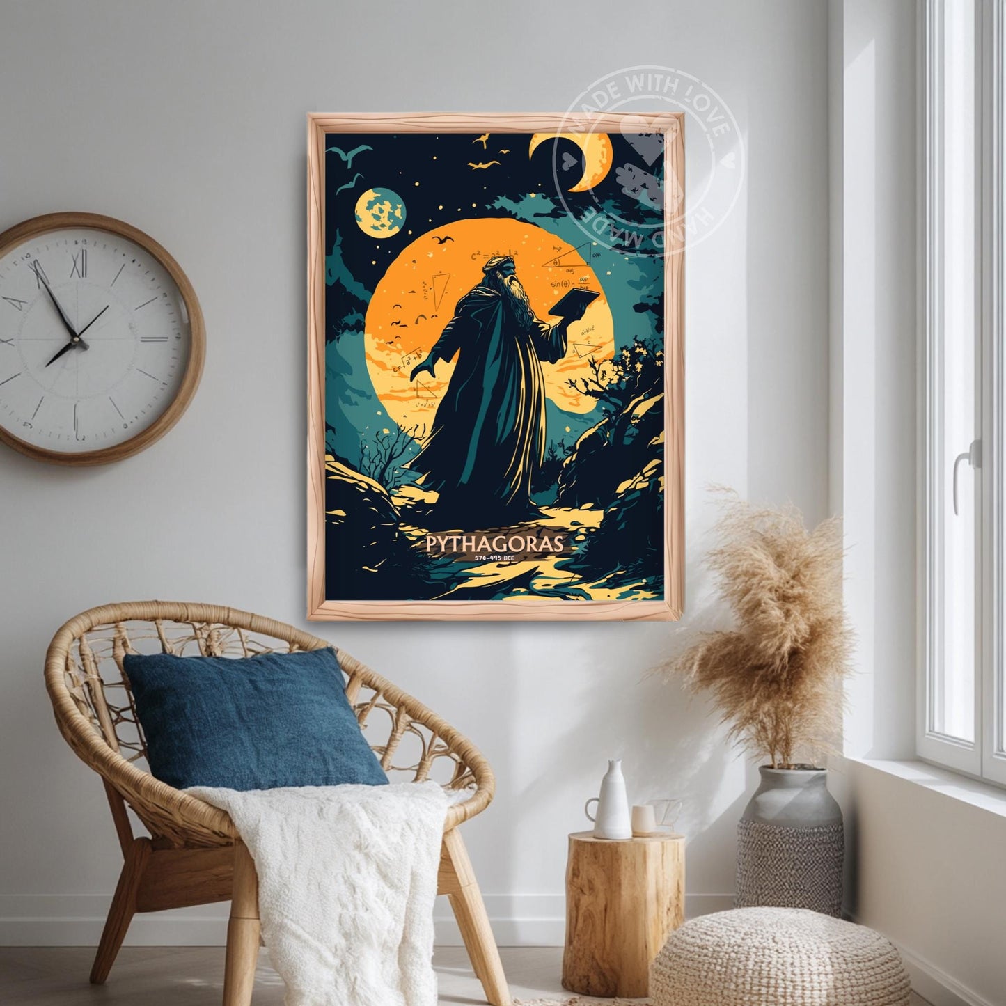 Pythagoras Philosopher Print