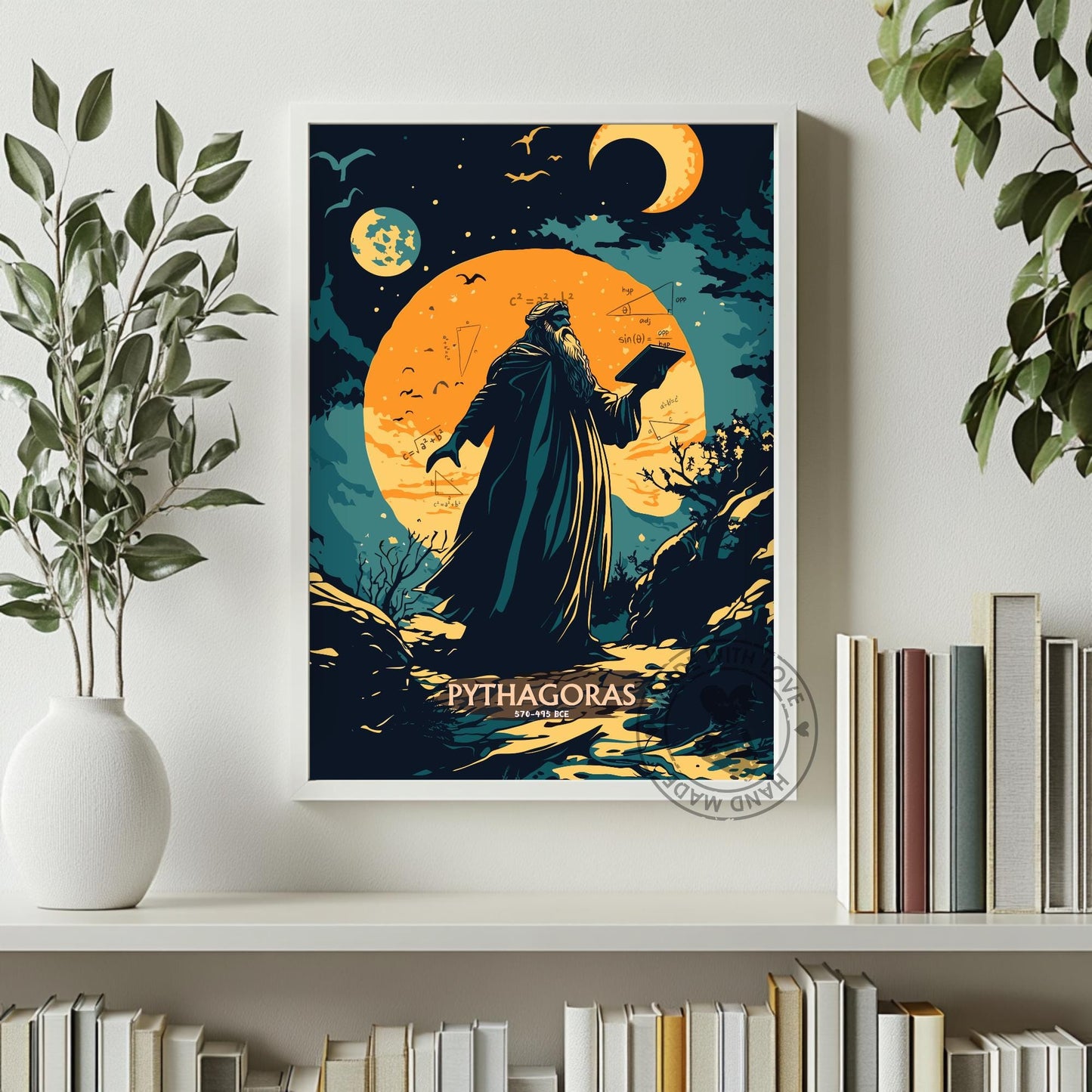 Pythagoras Philosopher Print